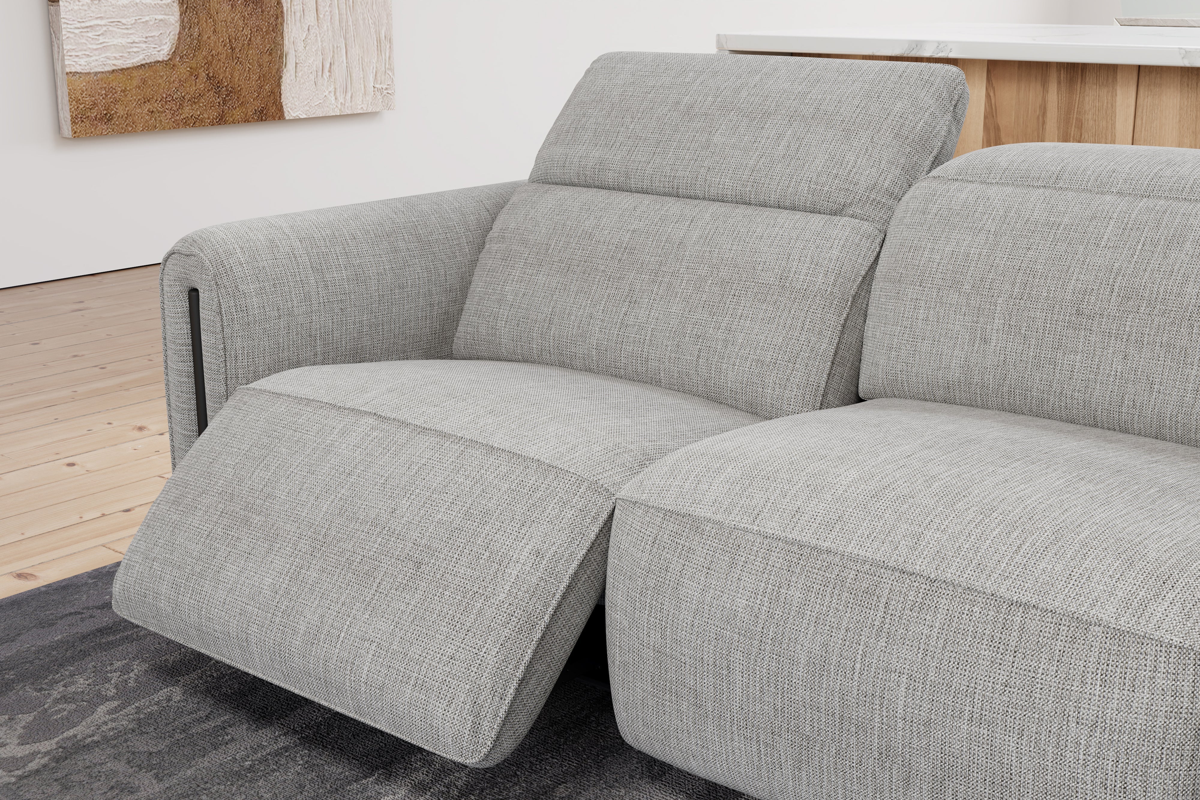 Octavia Fabric Dual Reclining Cloud Lounge - Image 56