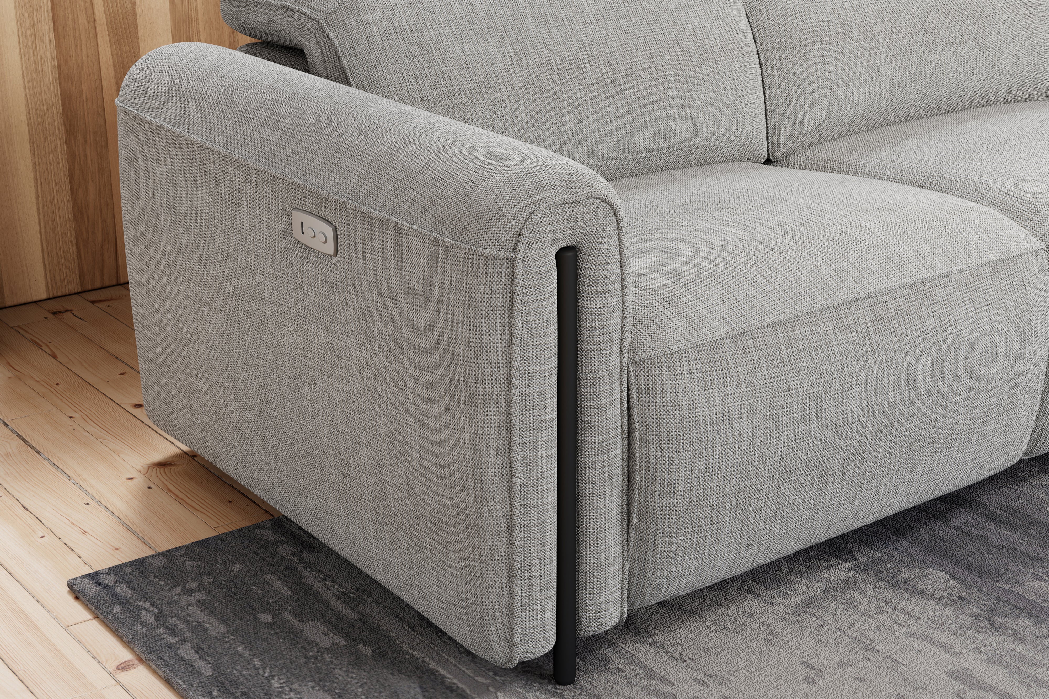 Octavia Fabric Dual Reclining Cloud Lounge - Image 57