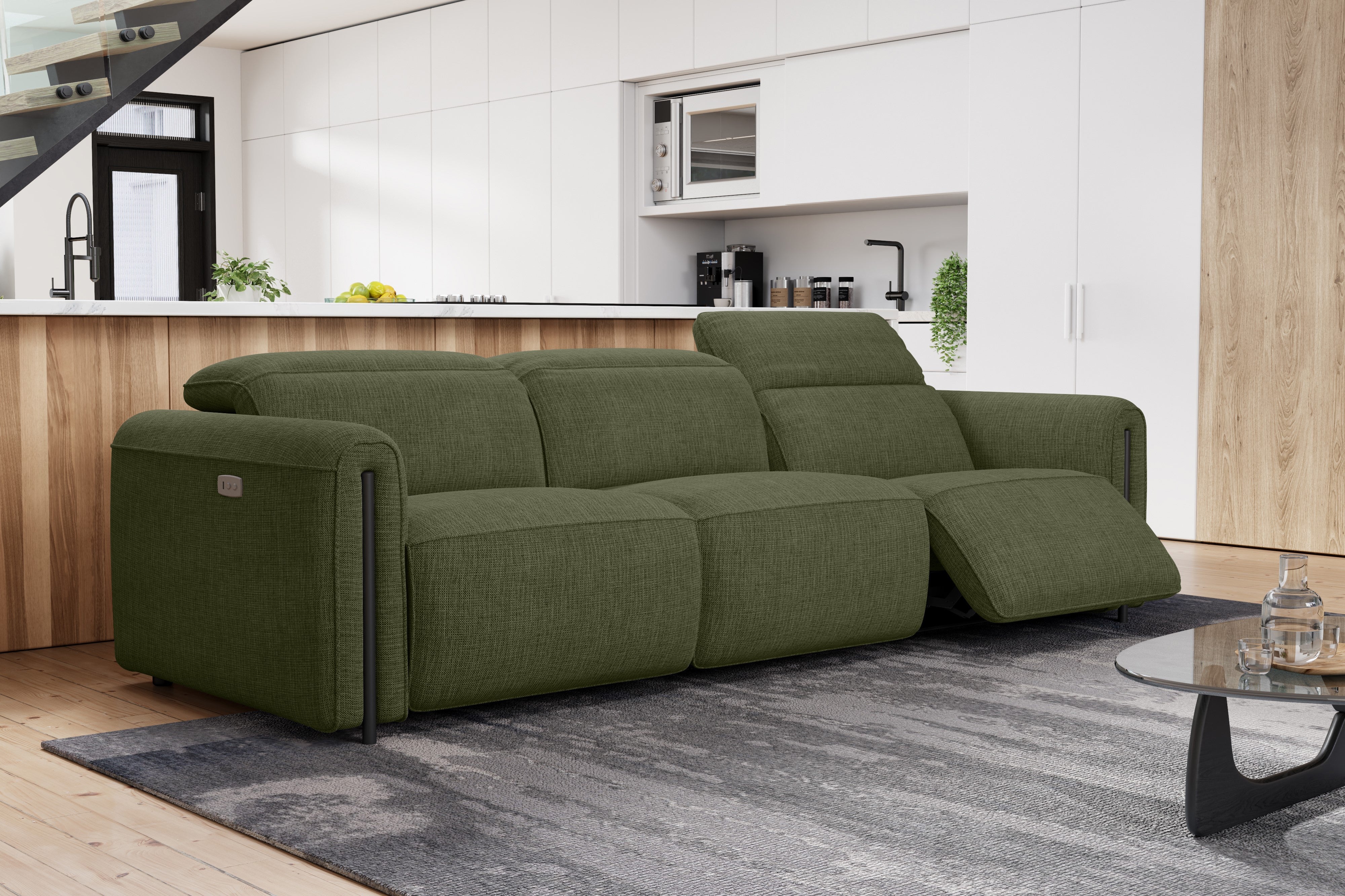 Octavia Fabric Dual Reclining Cloud Lounge - Image 63