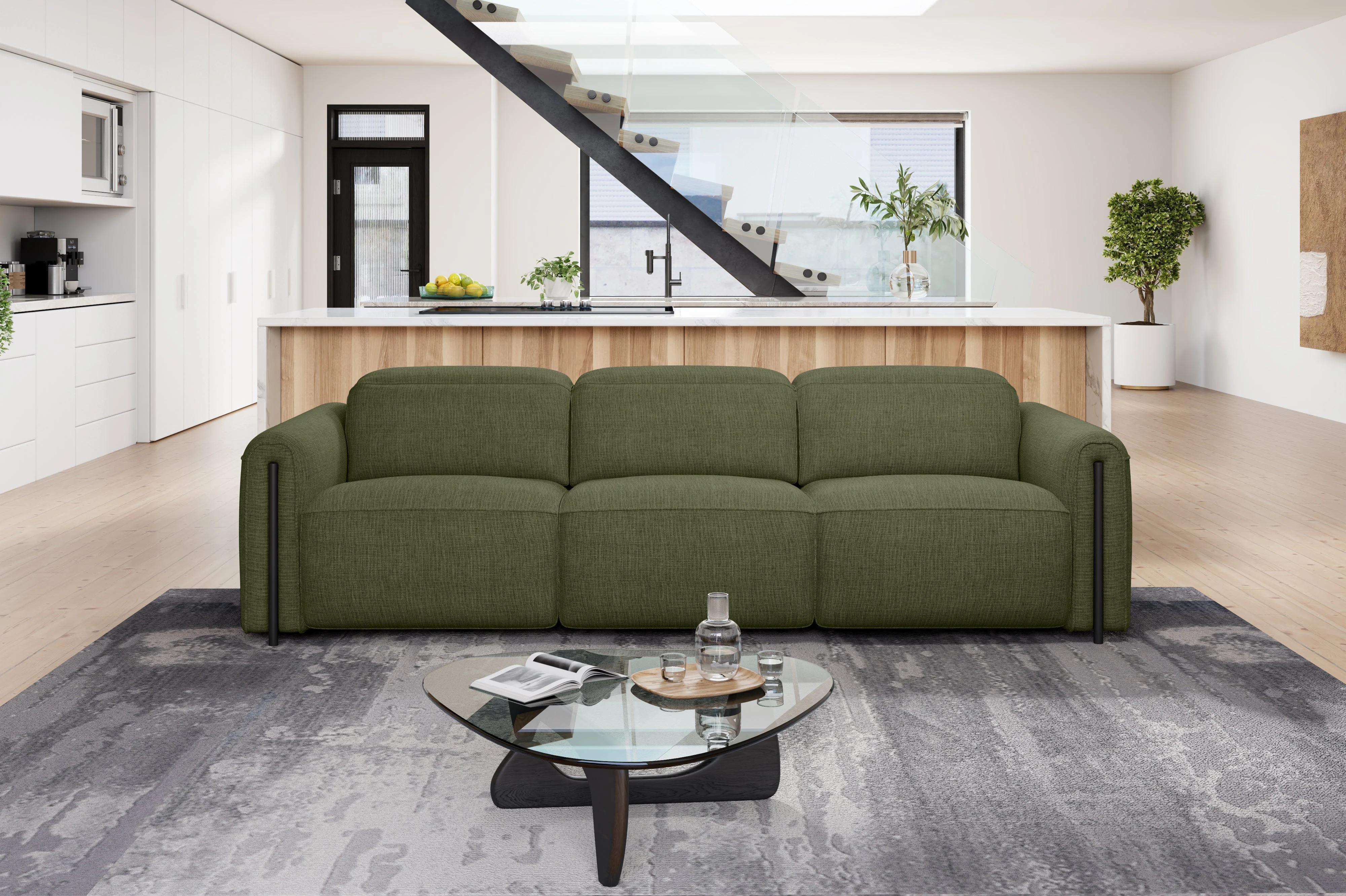 Octavia Fabric Dual Reclining Cloud Lounge - Image 65