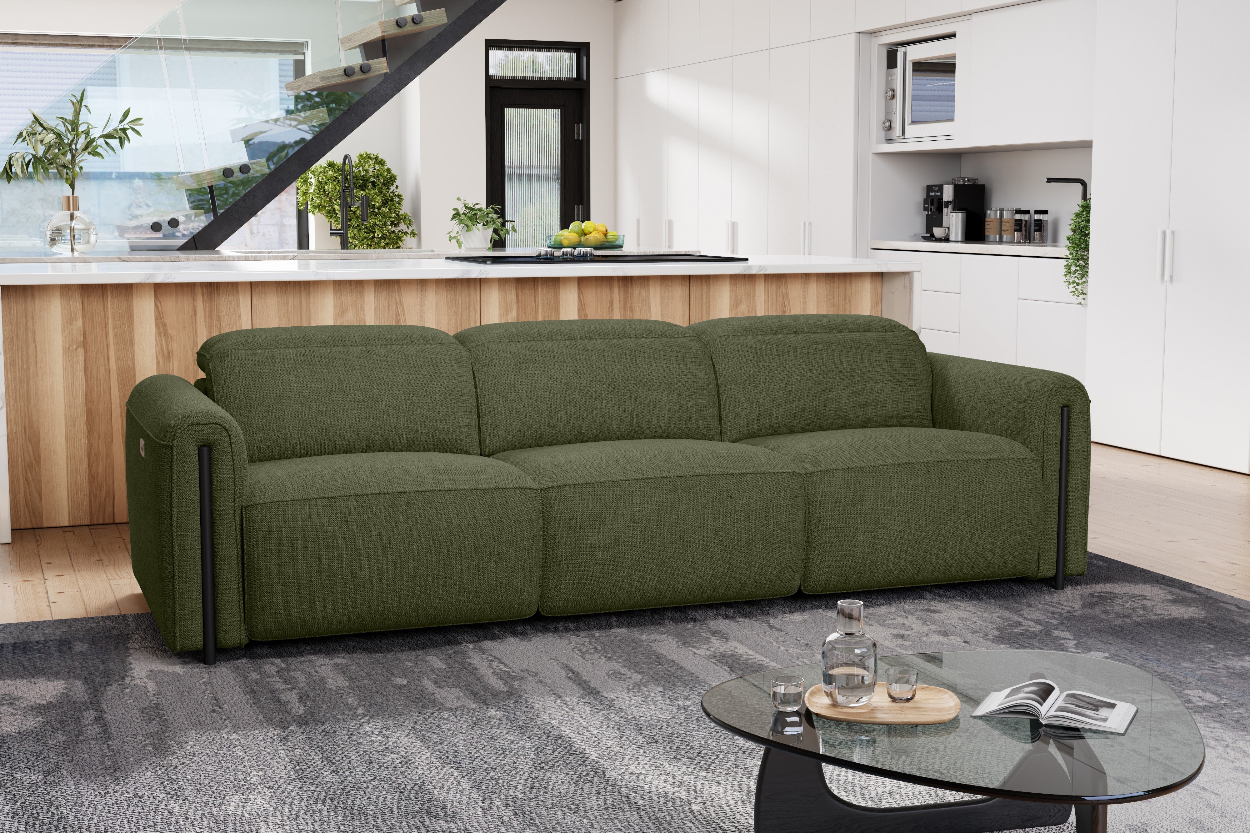 Octavia Fabric Dual Reclining Cloud Lounge - Image 66
