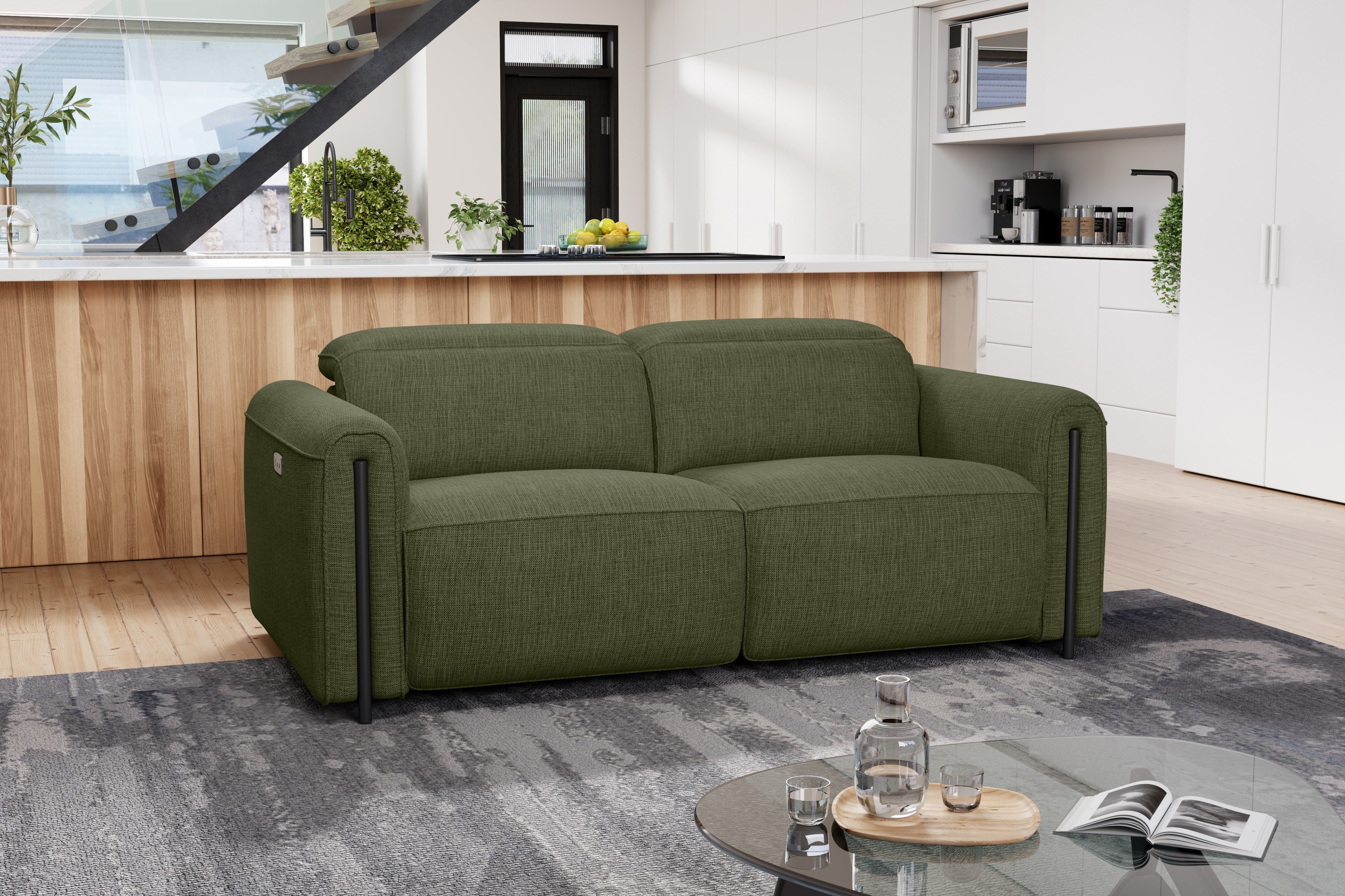 Octavia Fabric Dual Reclining Cloud Lounge - Image 76