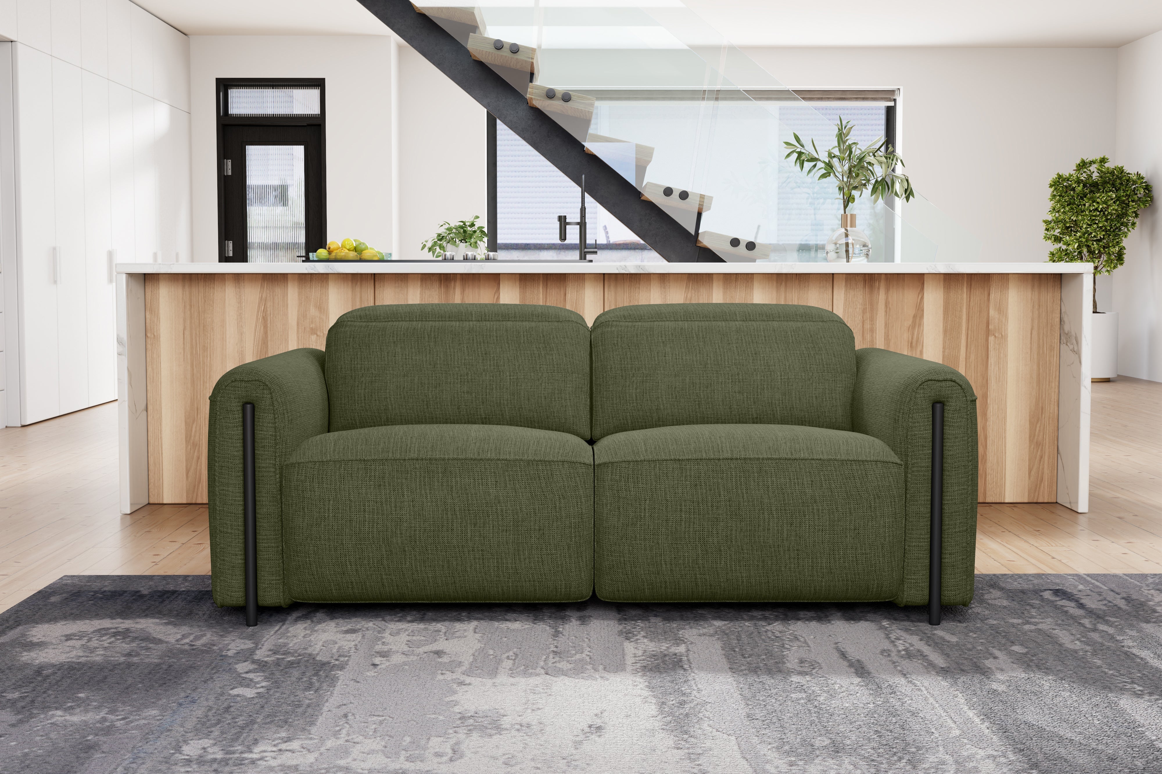 Octavia Fabric Dual Reclining Cloud Lounge - Image 77