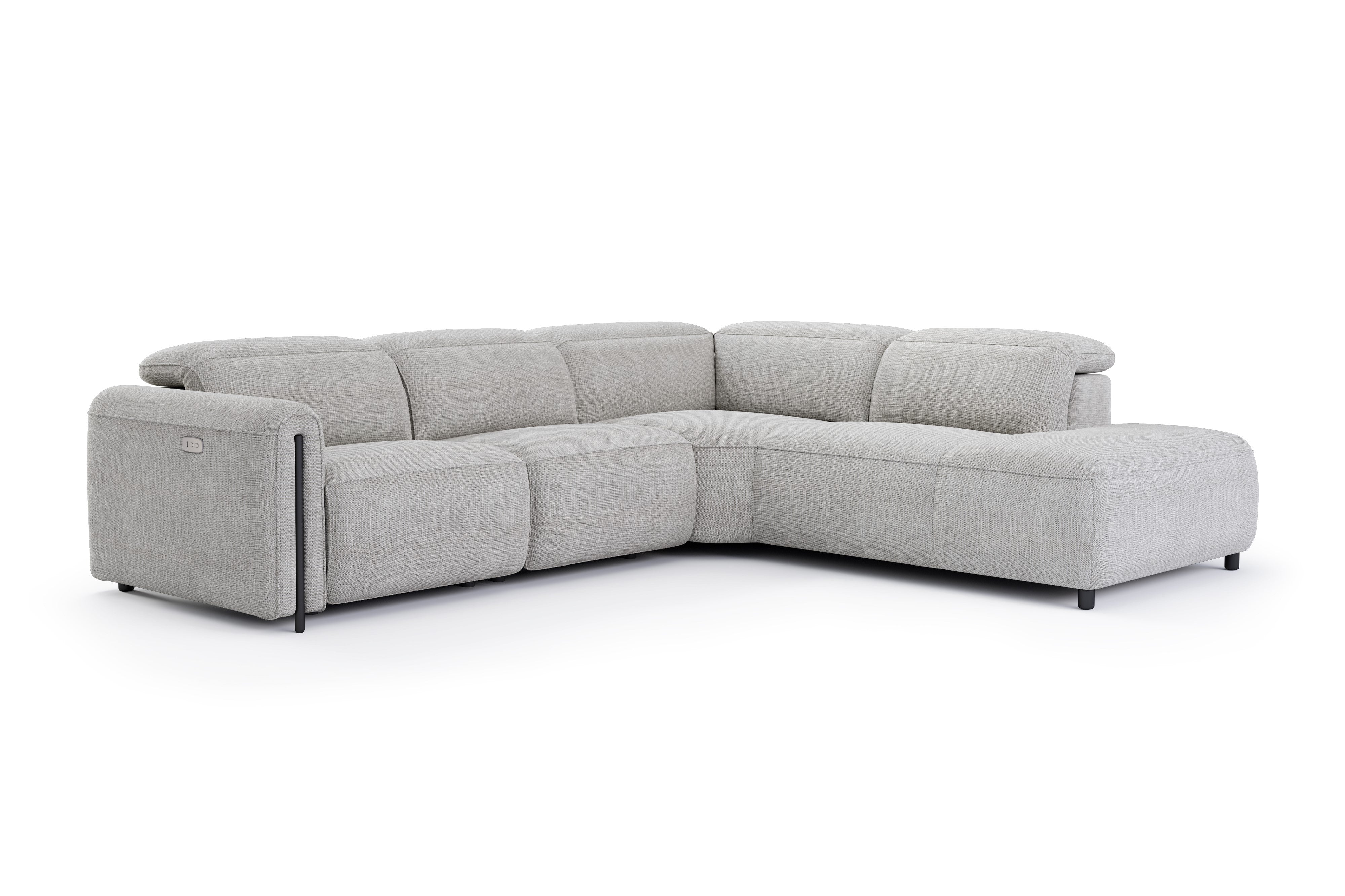 Octavia Fabric Reclining Corner Sectional Cloud Lounge - Image 20