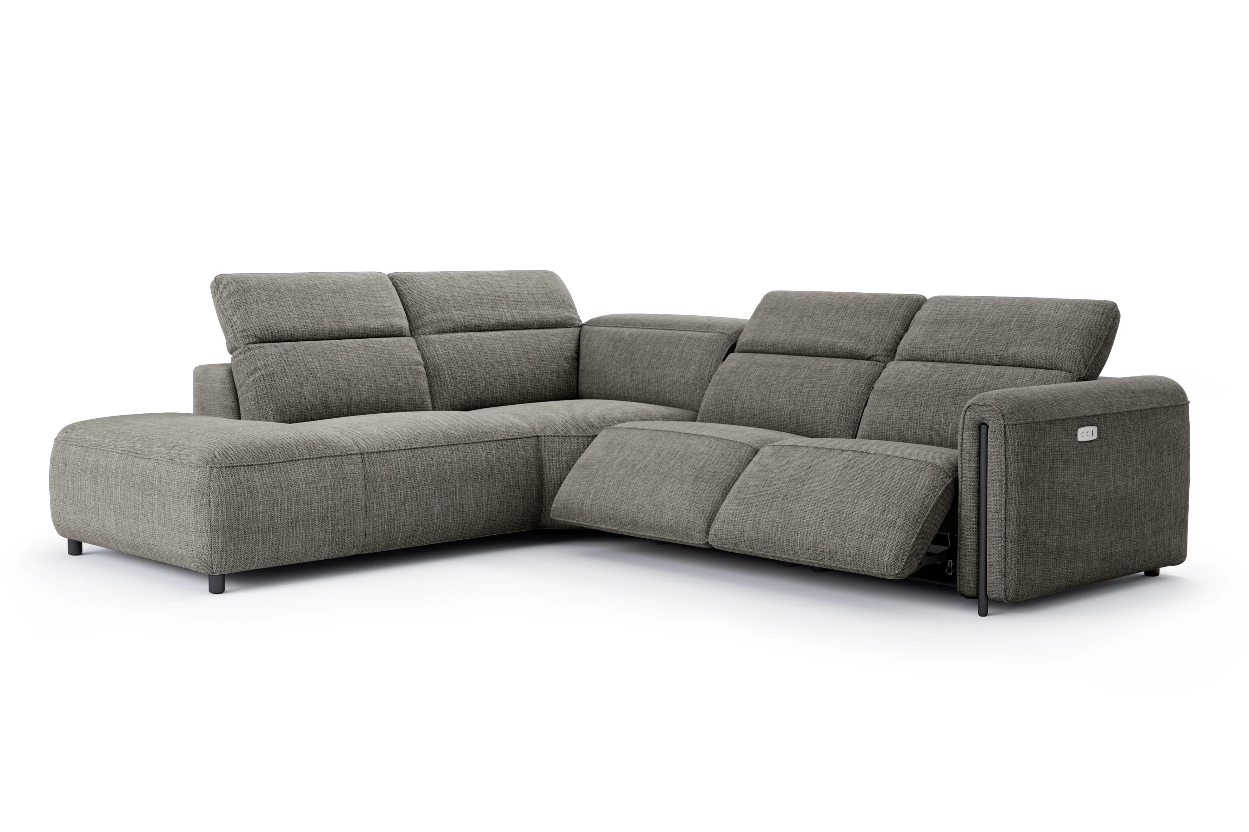Octavia Fabric Reclining Corner Sectional Cloud Lounge - Image 23