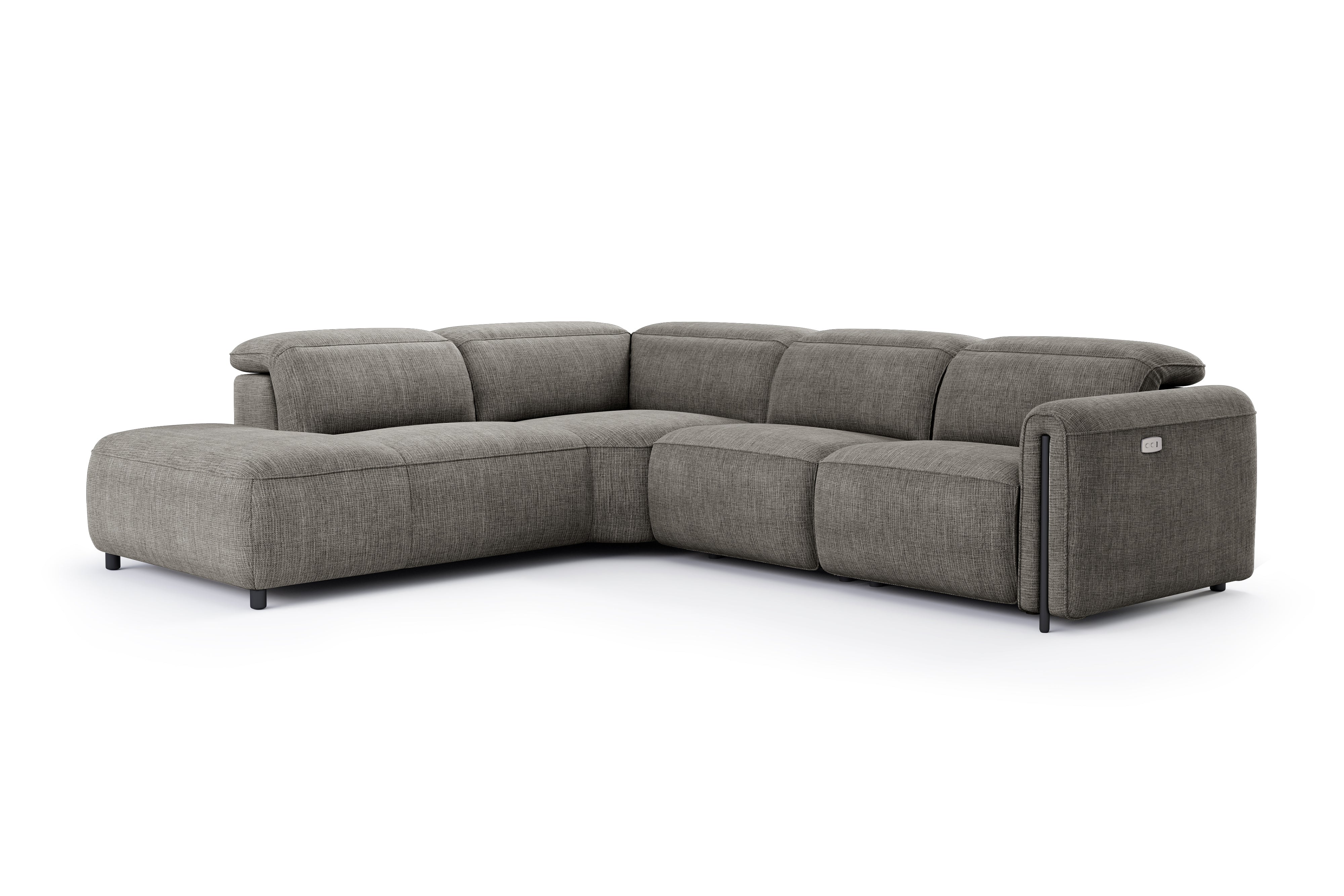 Octavia Fabric Reclining Corner Sectional Cloud Lounge - Image 31