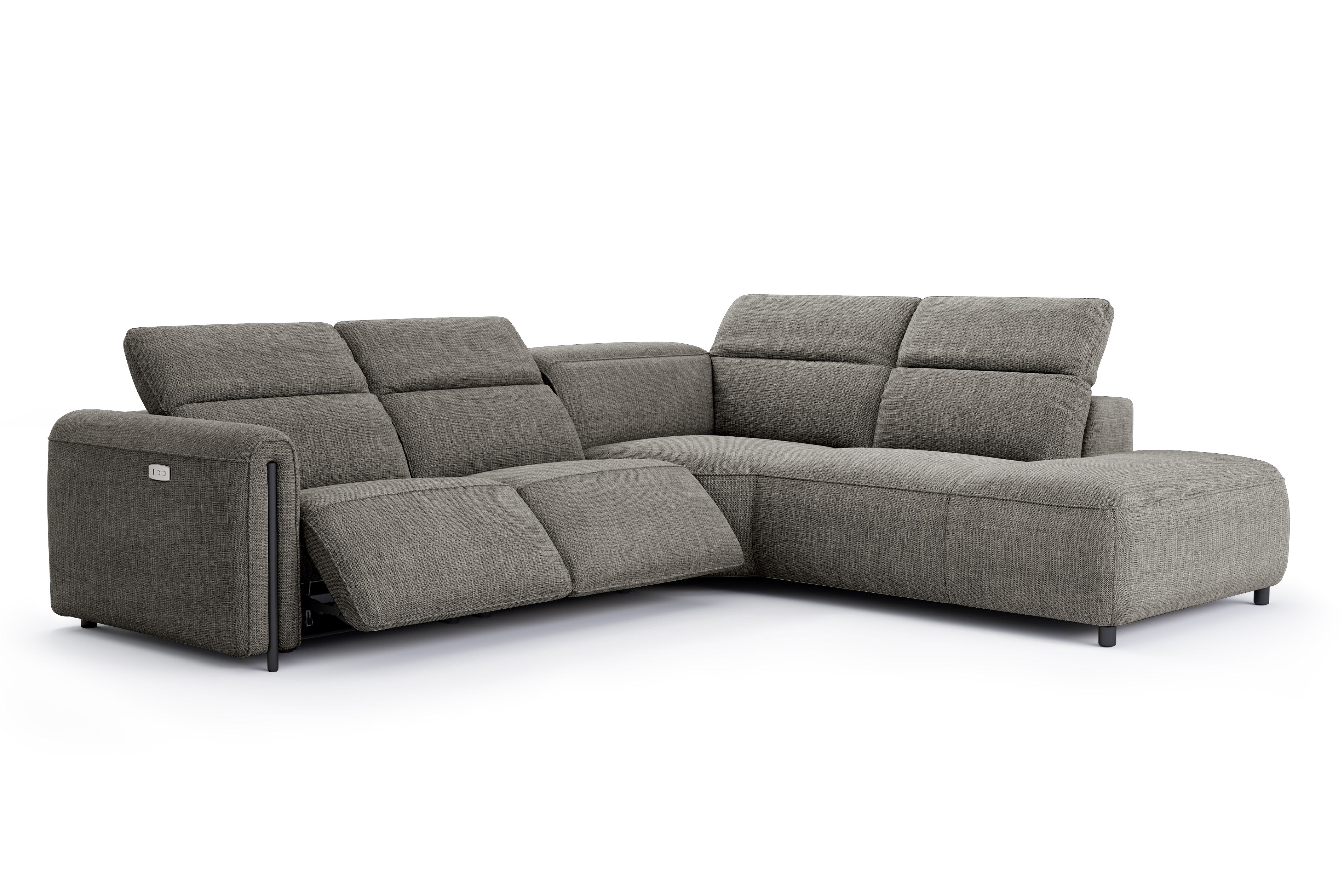 Octavia Fabric Reclining Corner Sectional Cloud Lounge - Image 34