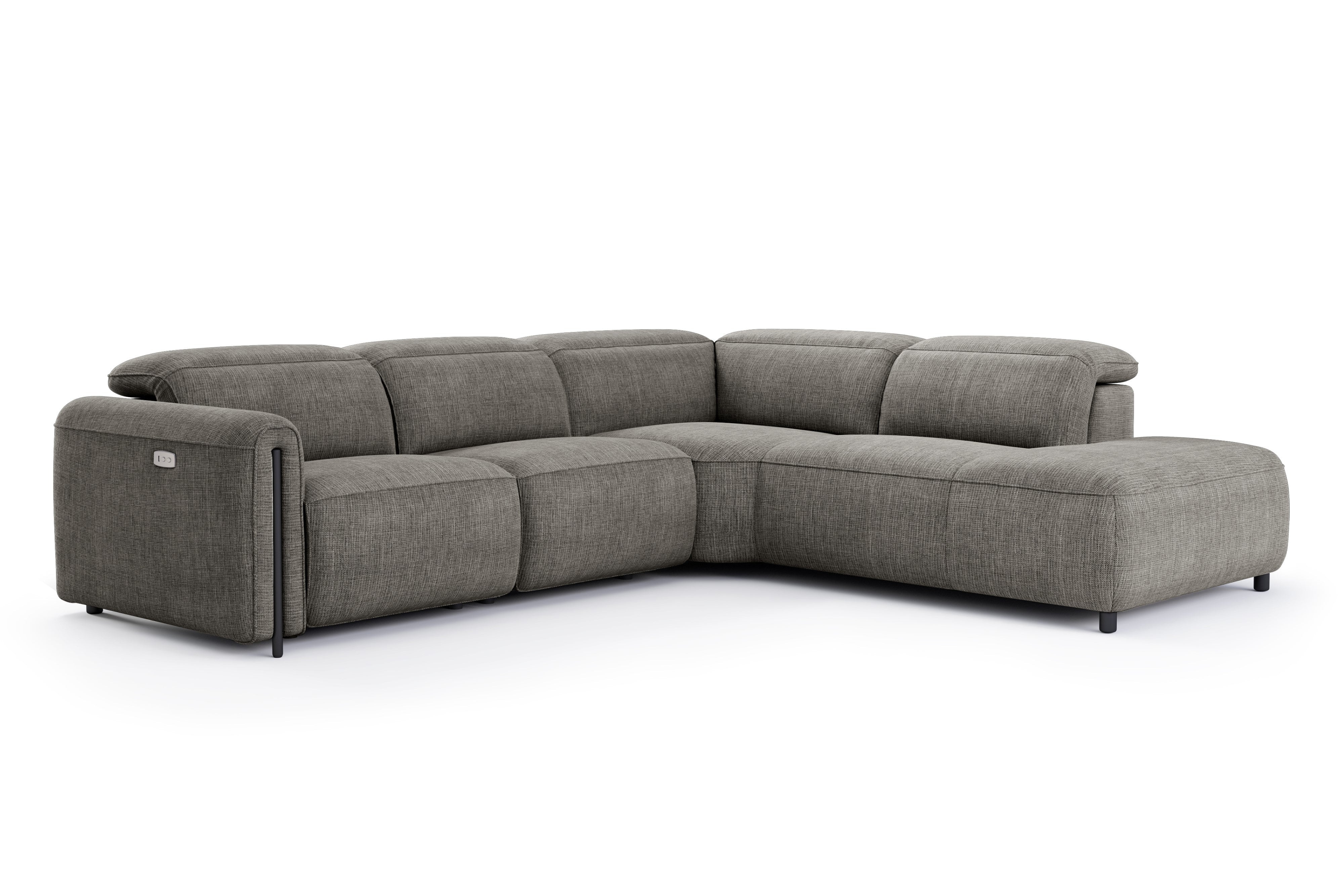 Octavia Fabric Reclining Corner Sectional Cloud Lounge - Image 42