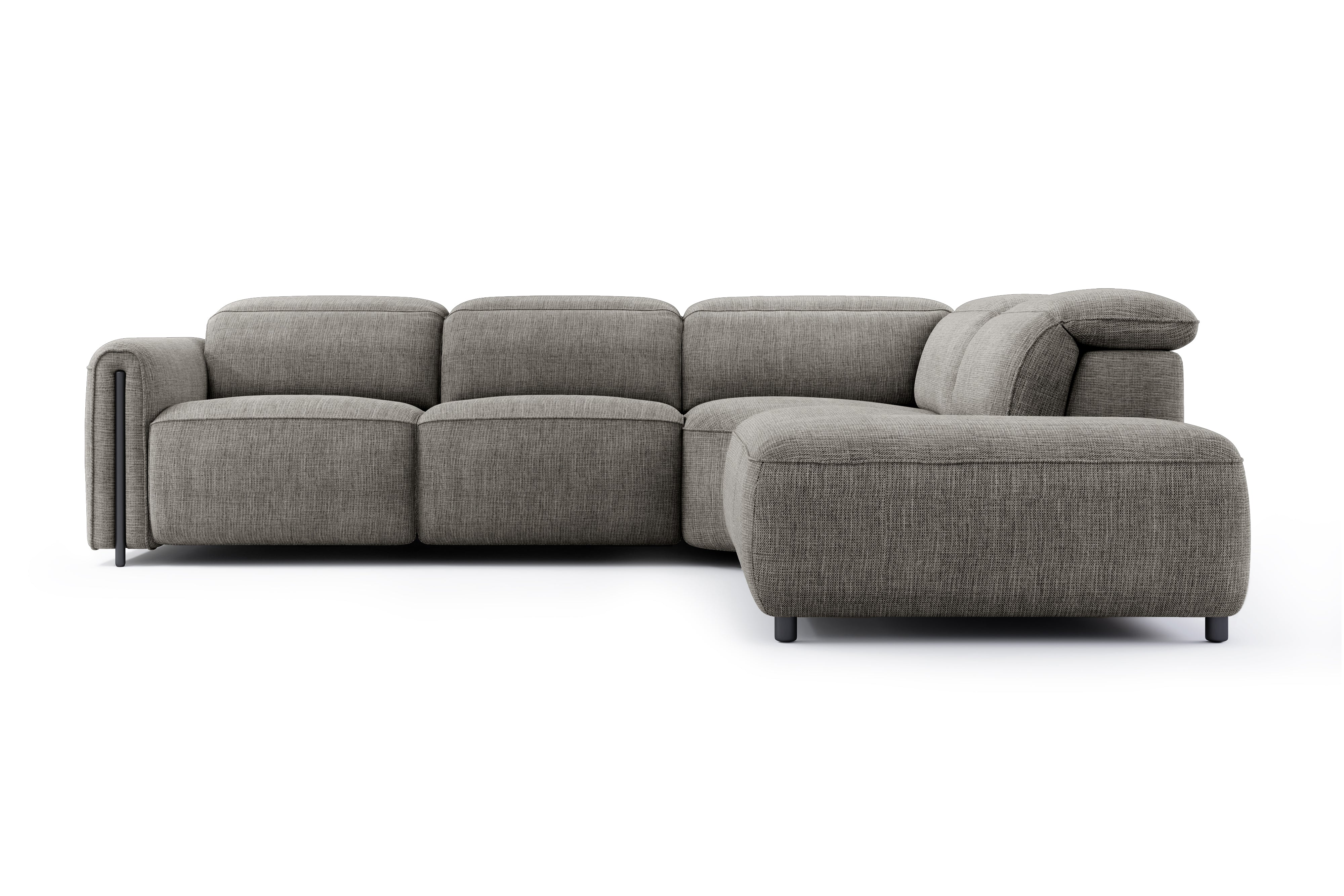 Octavia Fabric Reclining Corner Sectional Cloud Lounge - Image 43