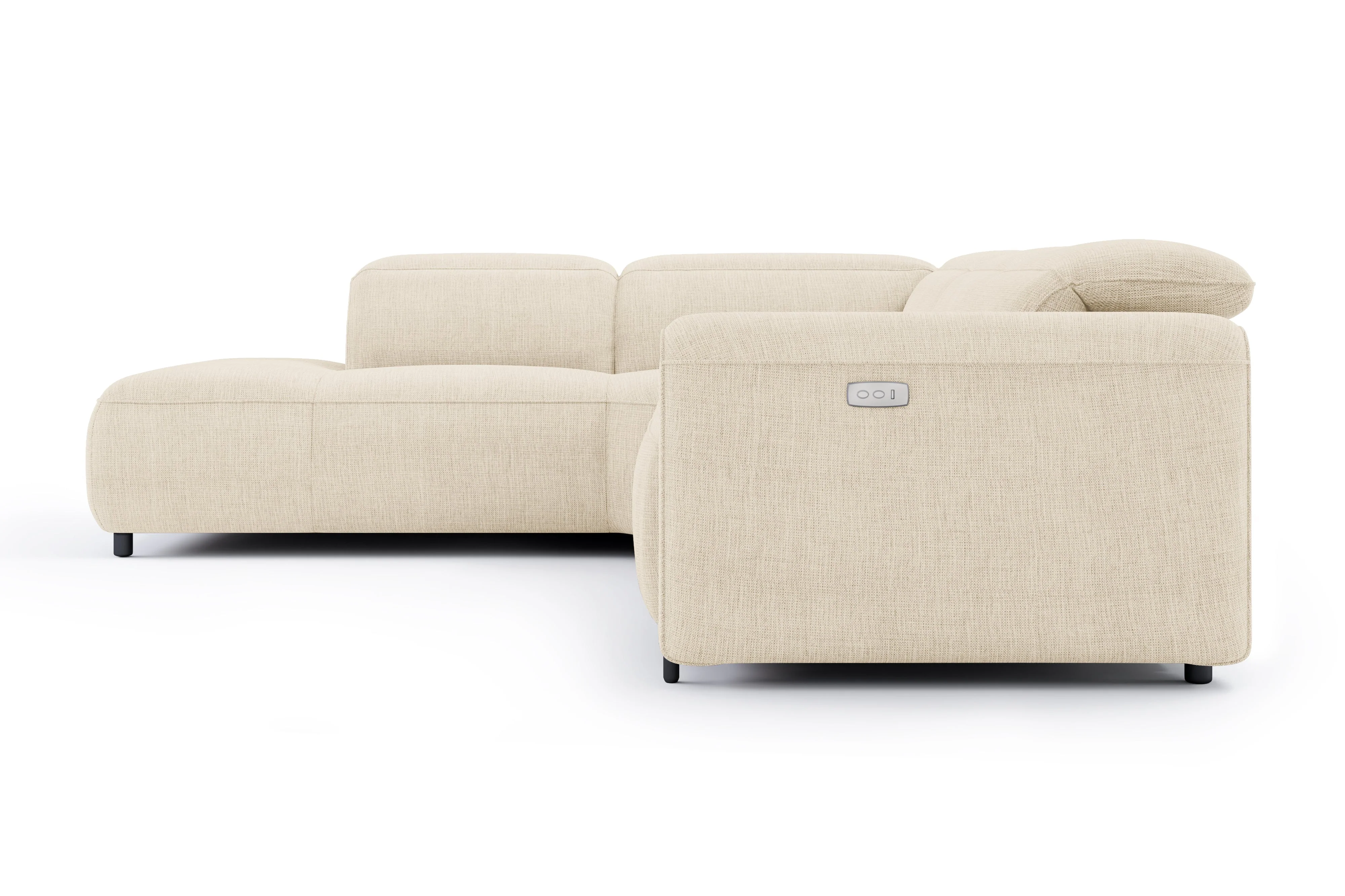 Octavia Fabric Reclining Corner Sectional Cloud Lounge - Image 55