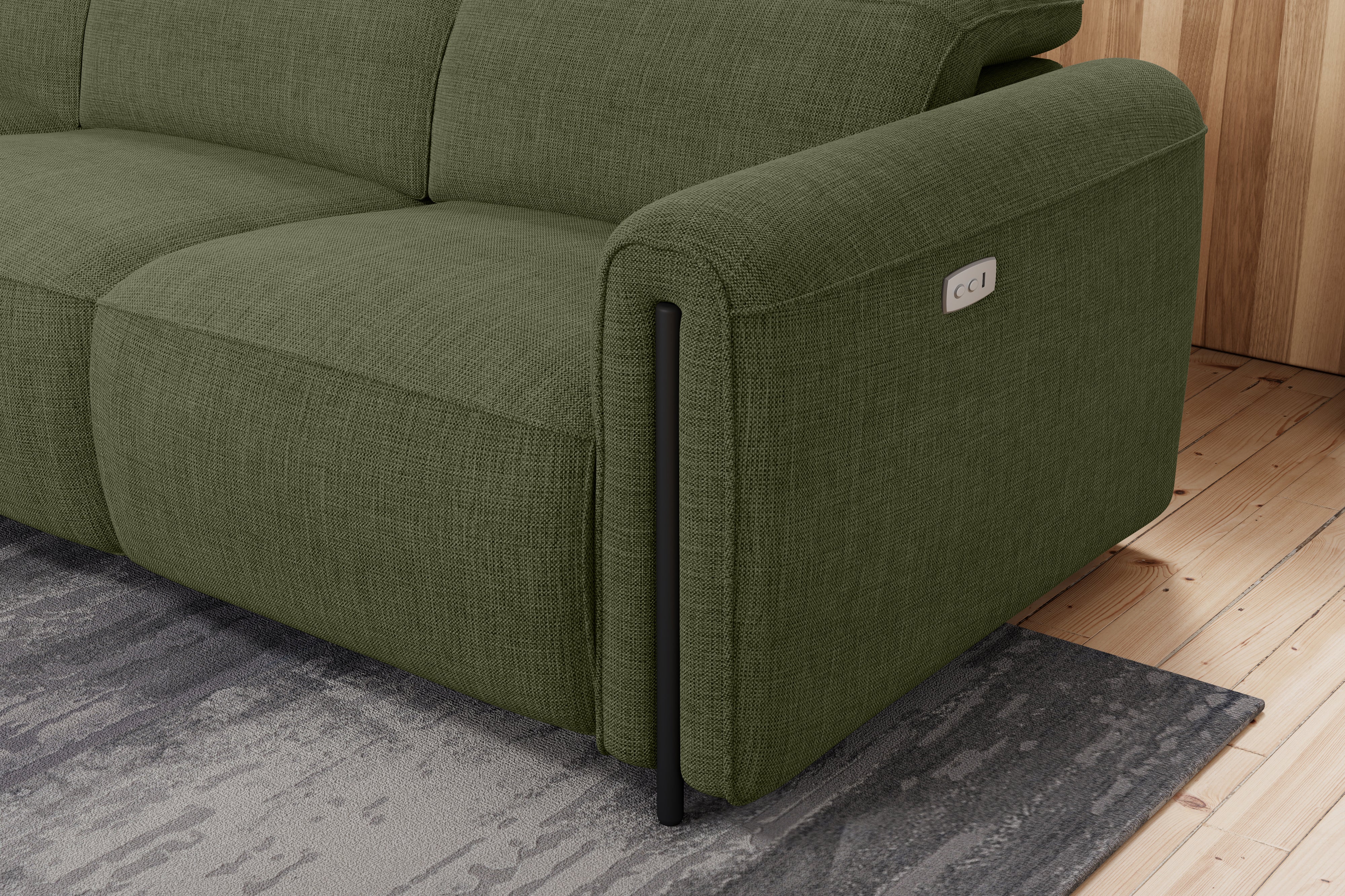 Octavia Fabric Reclining Corner Sectional Cloud Lounge - Image 74