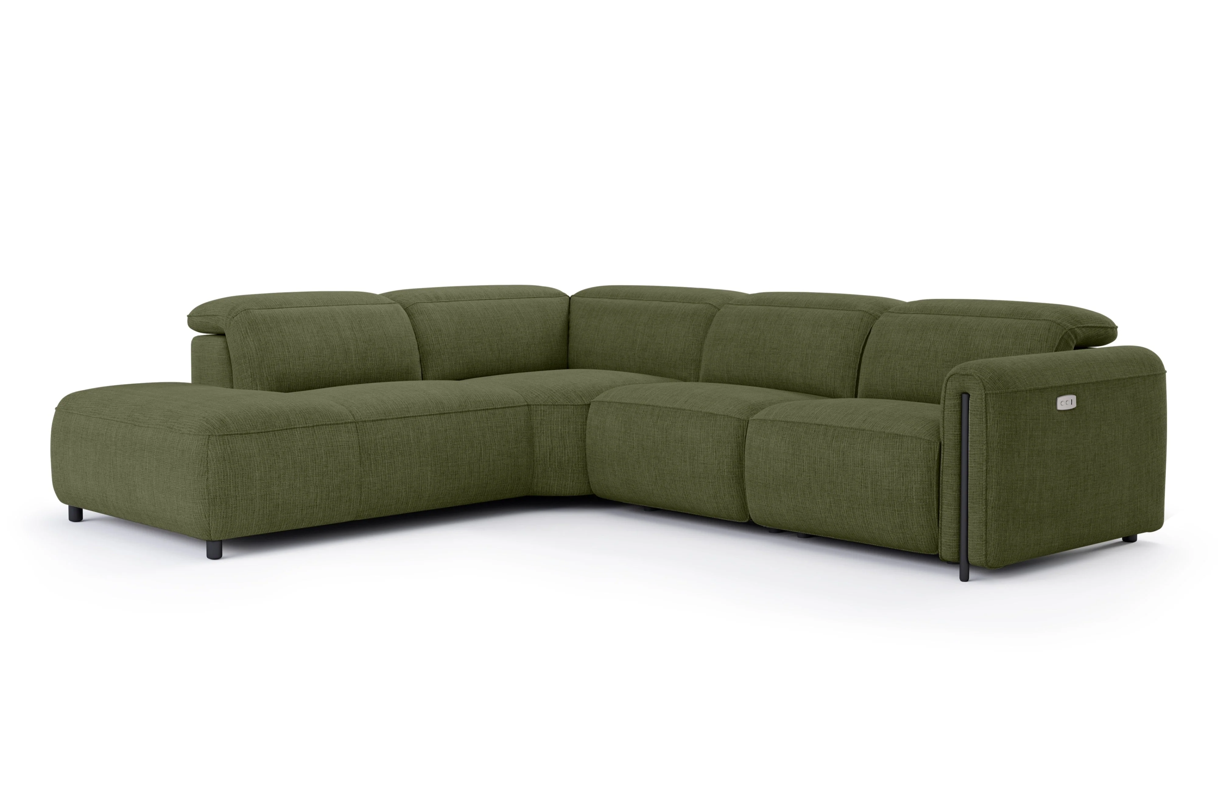 Octavia Fabric Reclining Corner Sectional Cloud Lounge - Image 75
