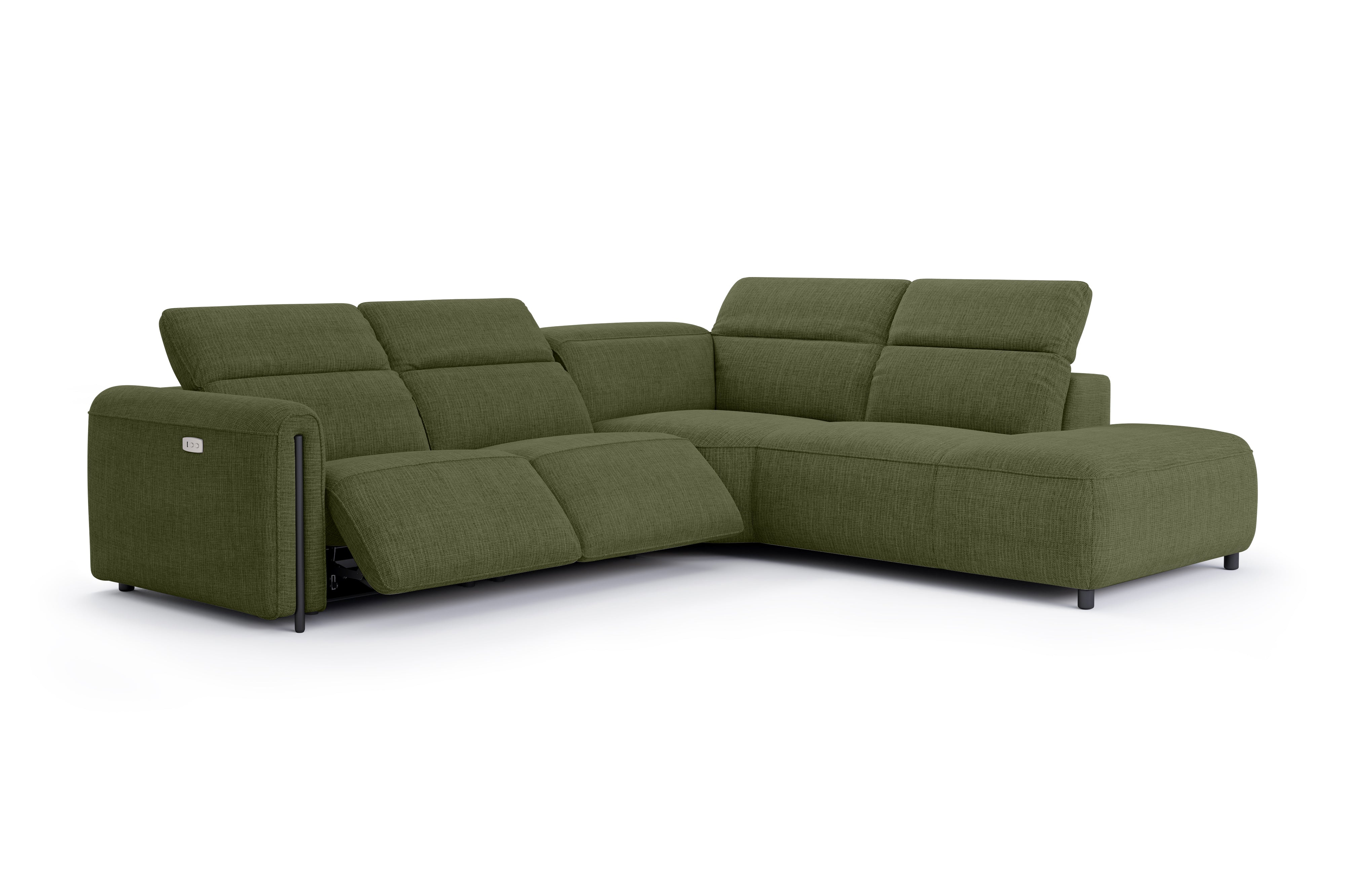 Octavia Fabric Reclining Corner Sectional Cloud Lounge - Image 78