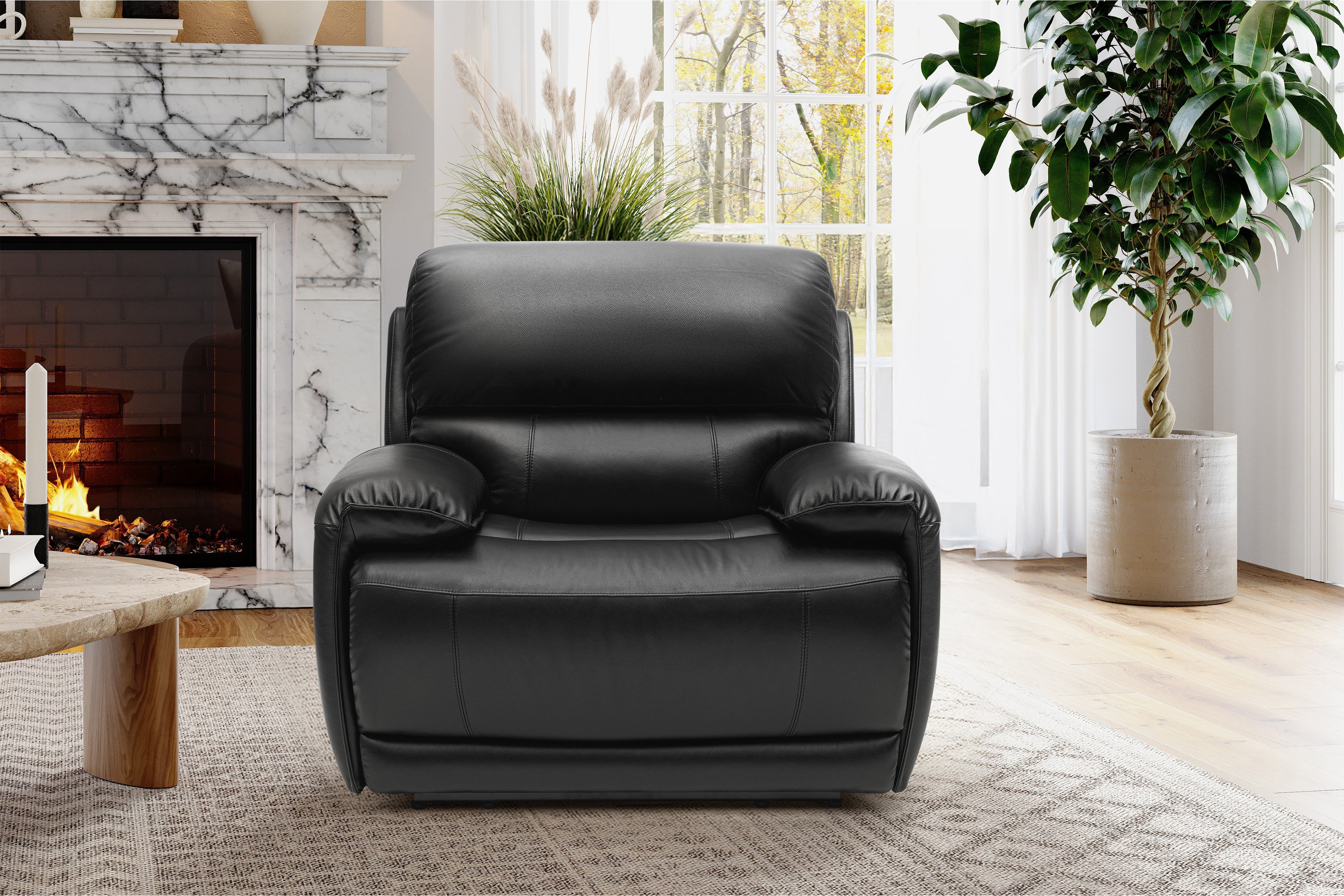 Oliver Leather Recliner Chair - Image 10