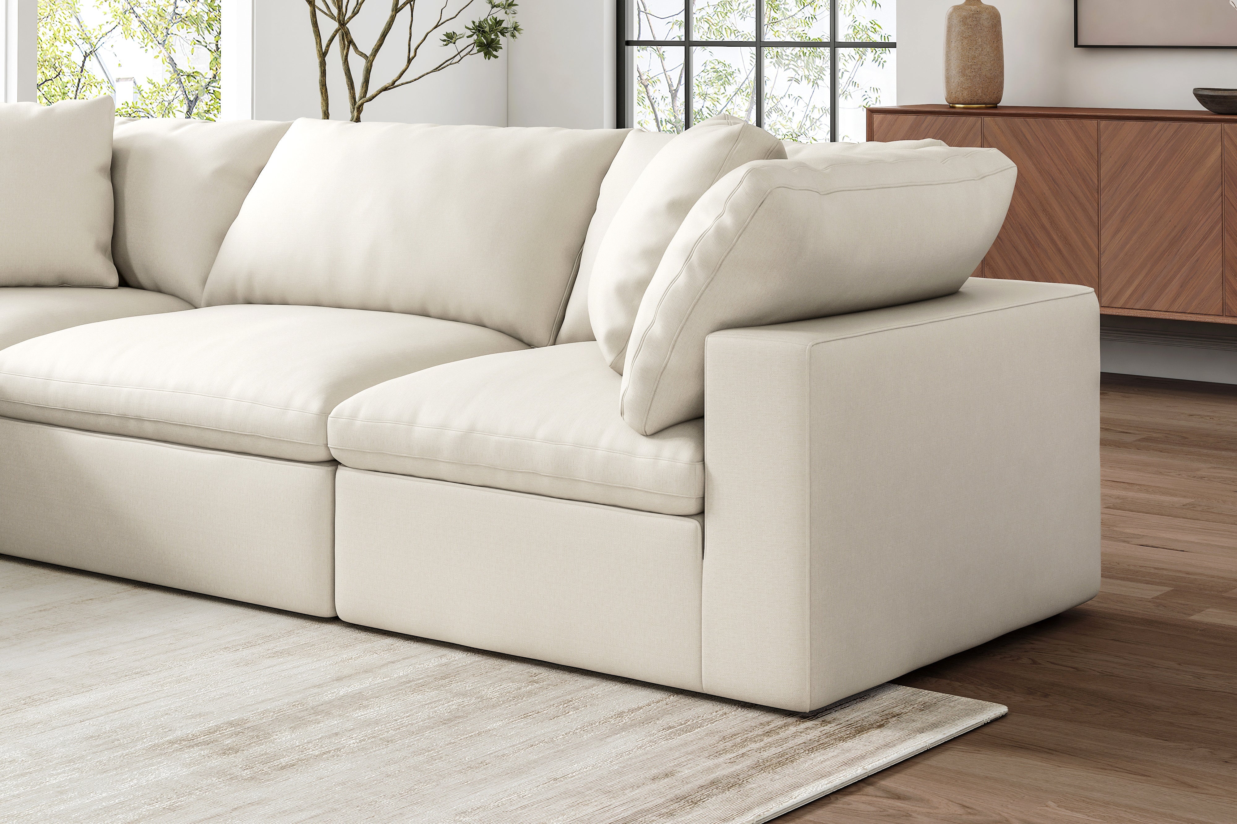 Ophelia Fabric Modular Sectional Lounge - Image 7