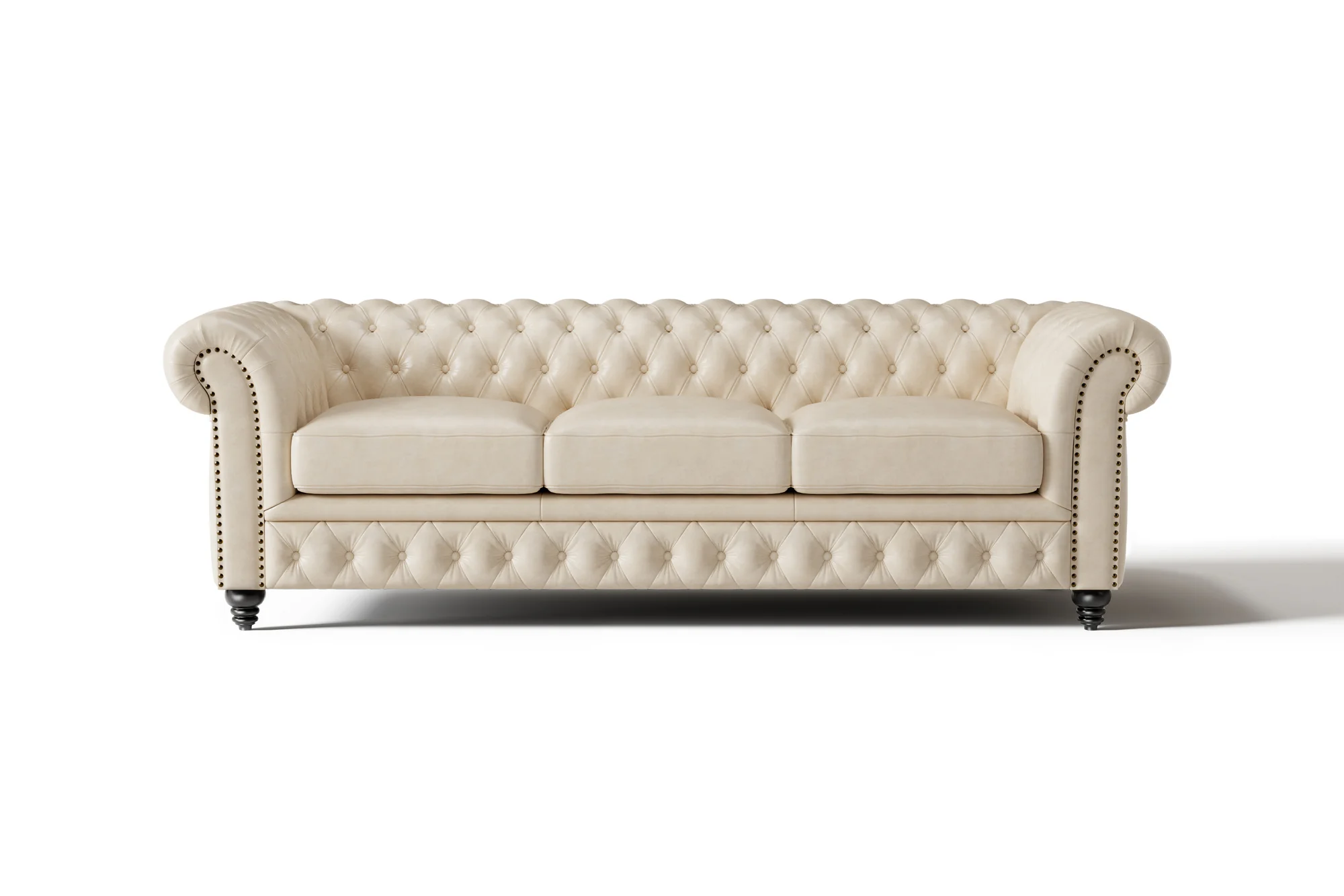 Parma Leather Chesterfield Lounge - Image 15
