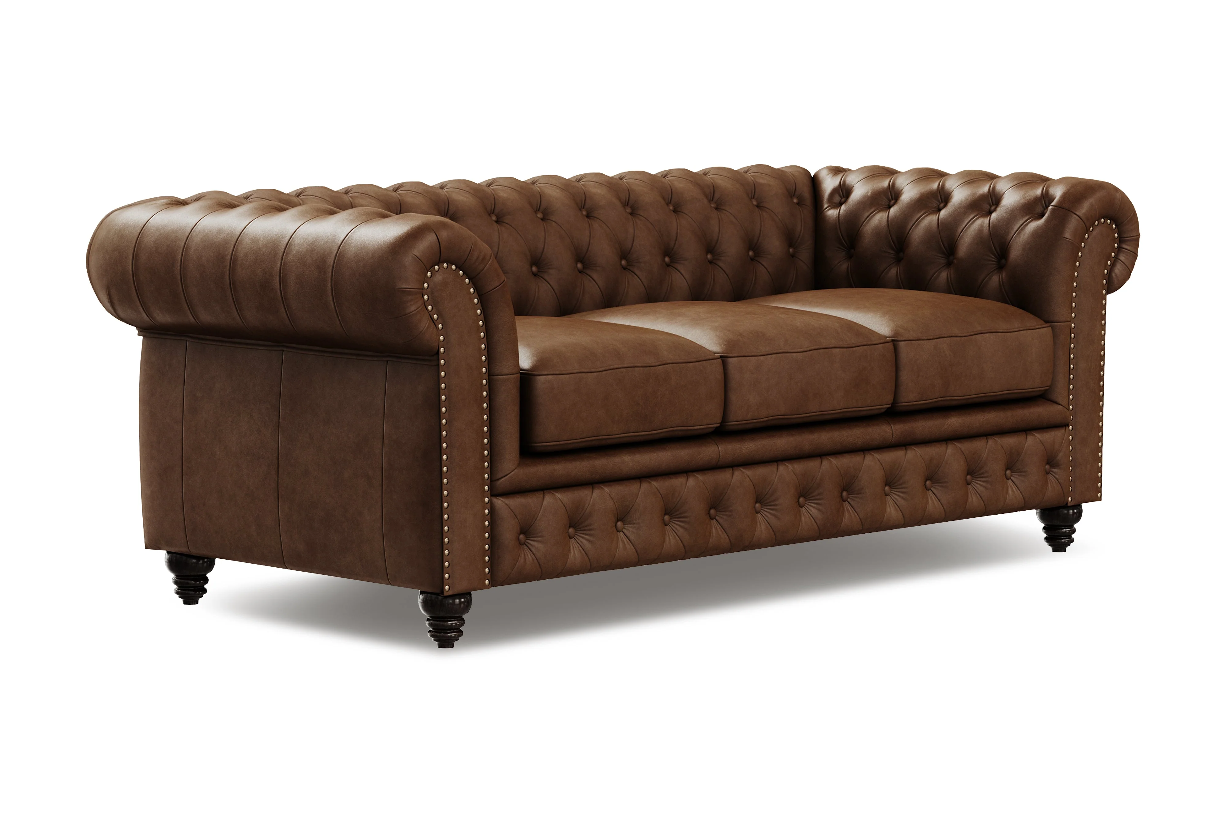 Parma Leather Chesterfield Lounge - Image 25