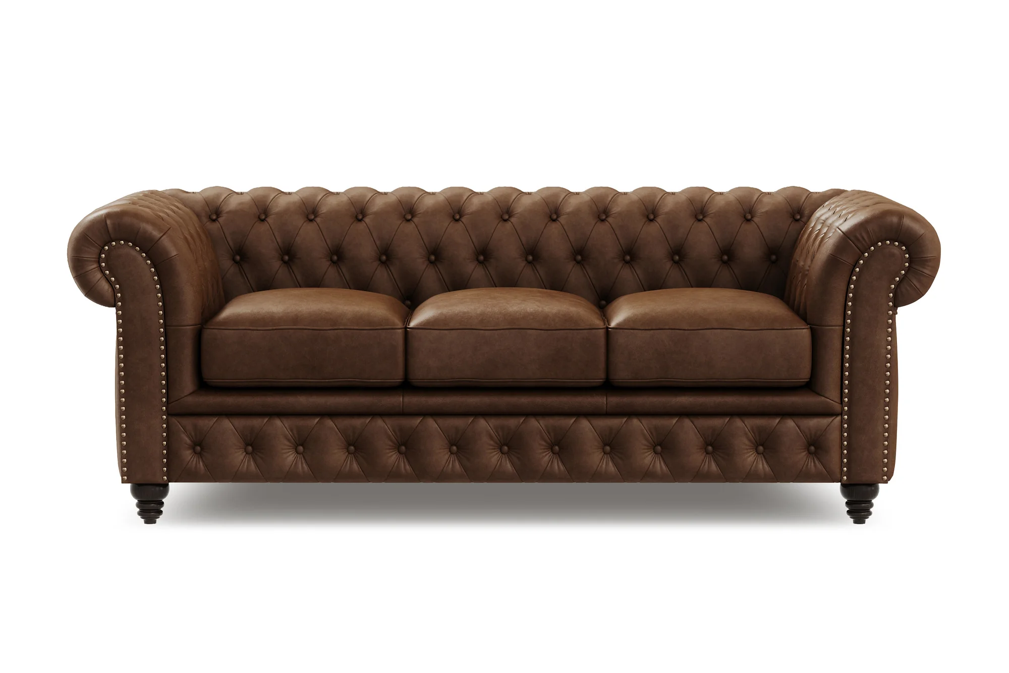 Parma Leather Chesterfield Lounge - Image 34
