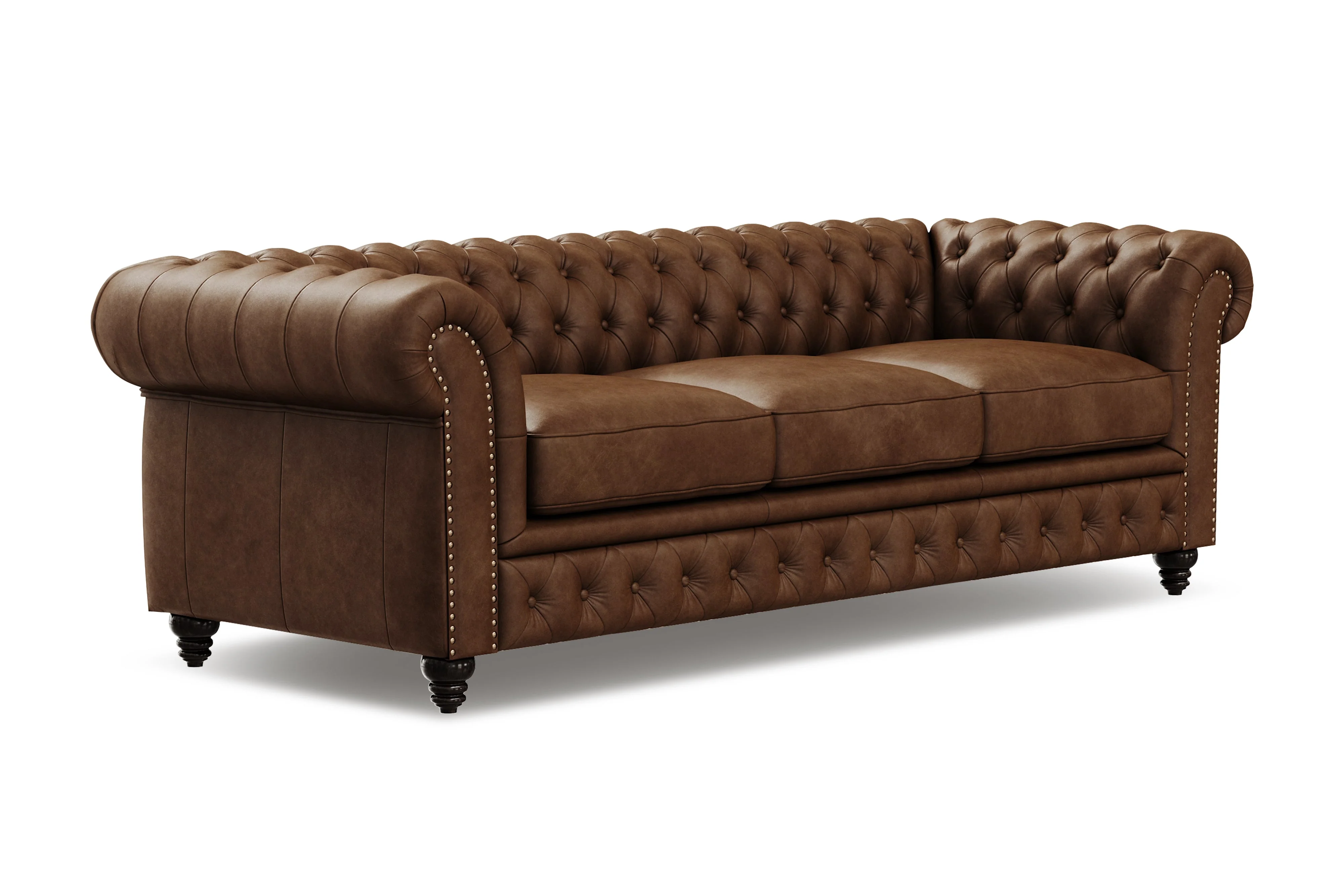 Parma Leather Chesterfield Lounge - Image 38