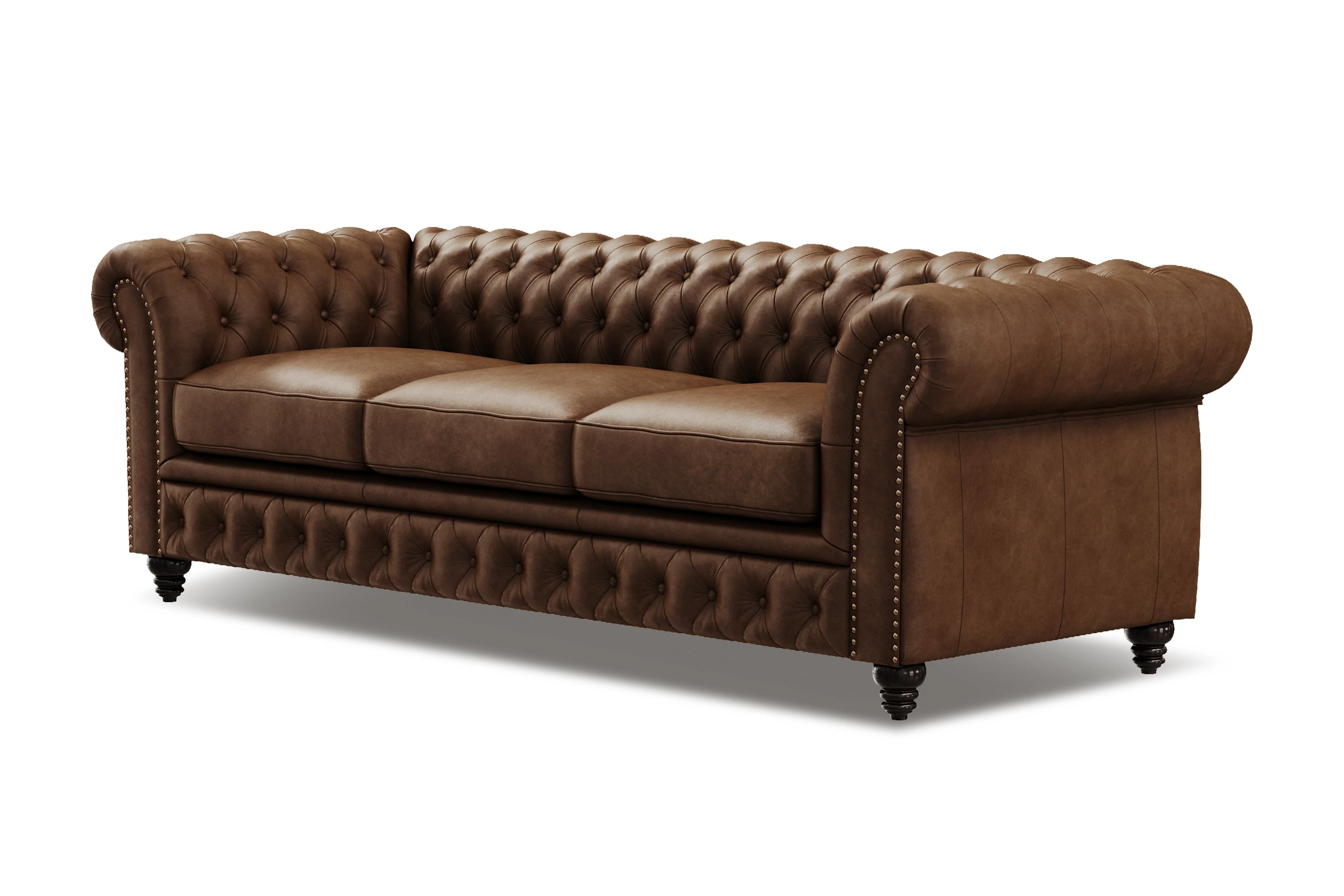 Parma Leather Chesterfield Lounge - Image 49