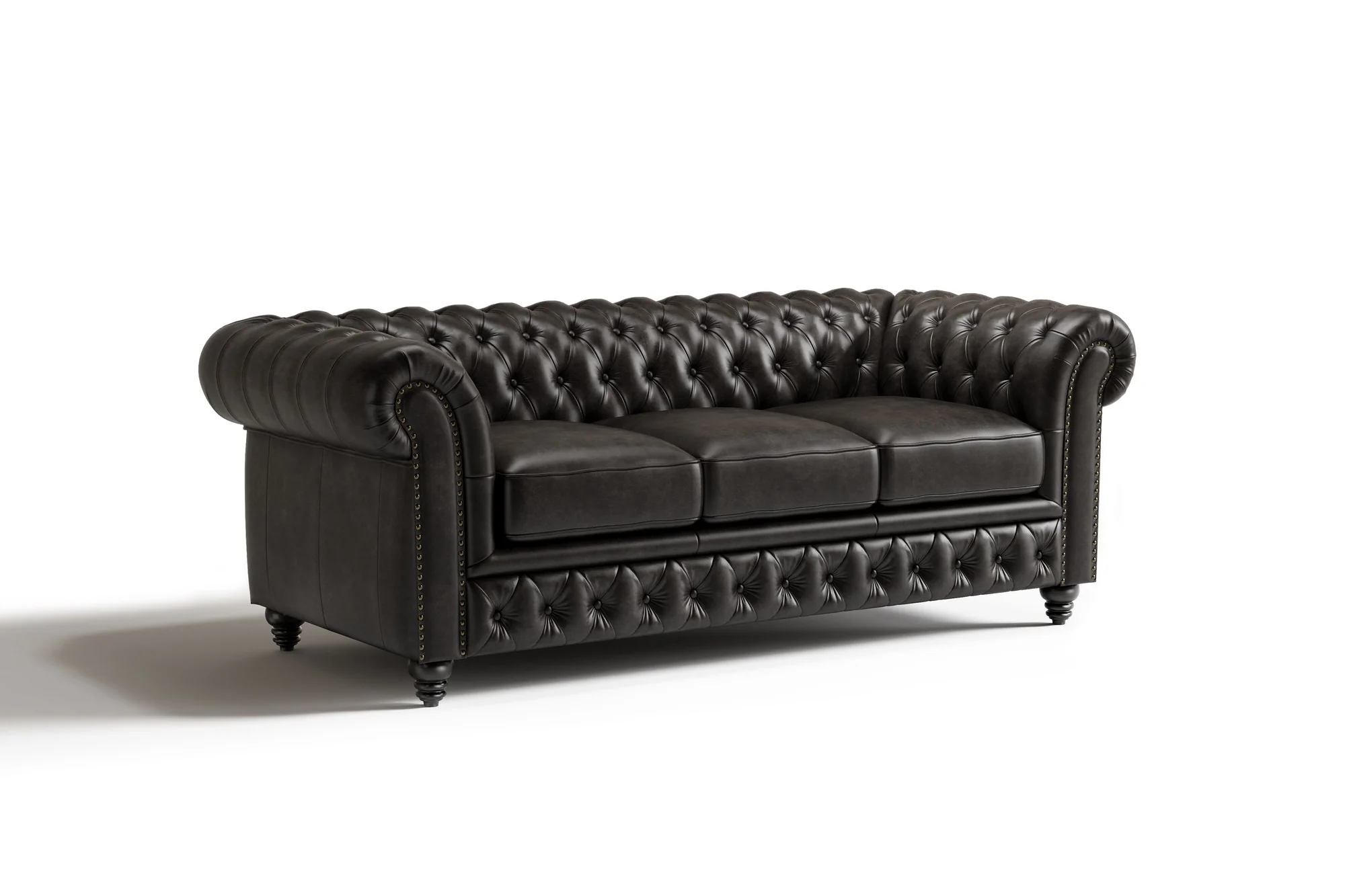 Parma Leather Chesterfield Lounge - Image 62