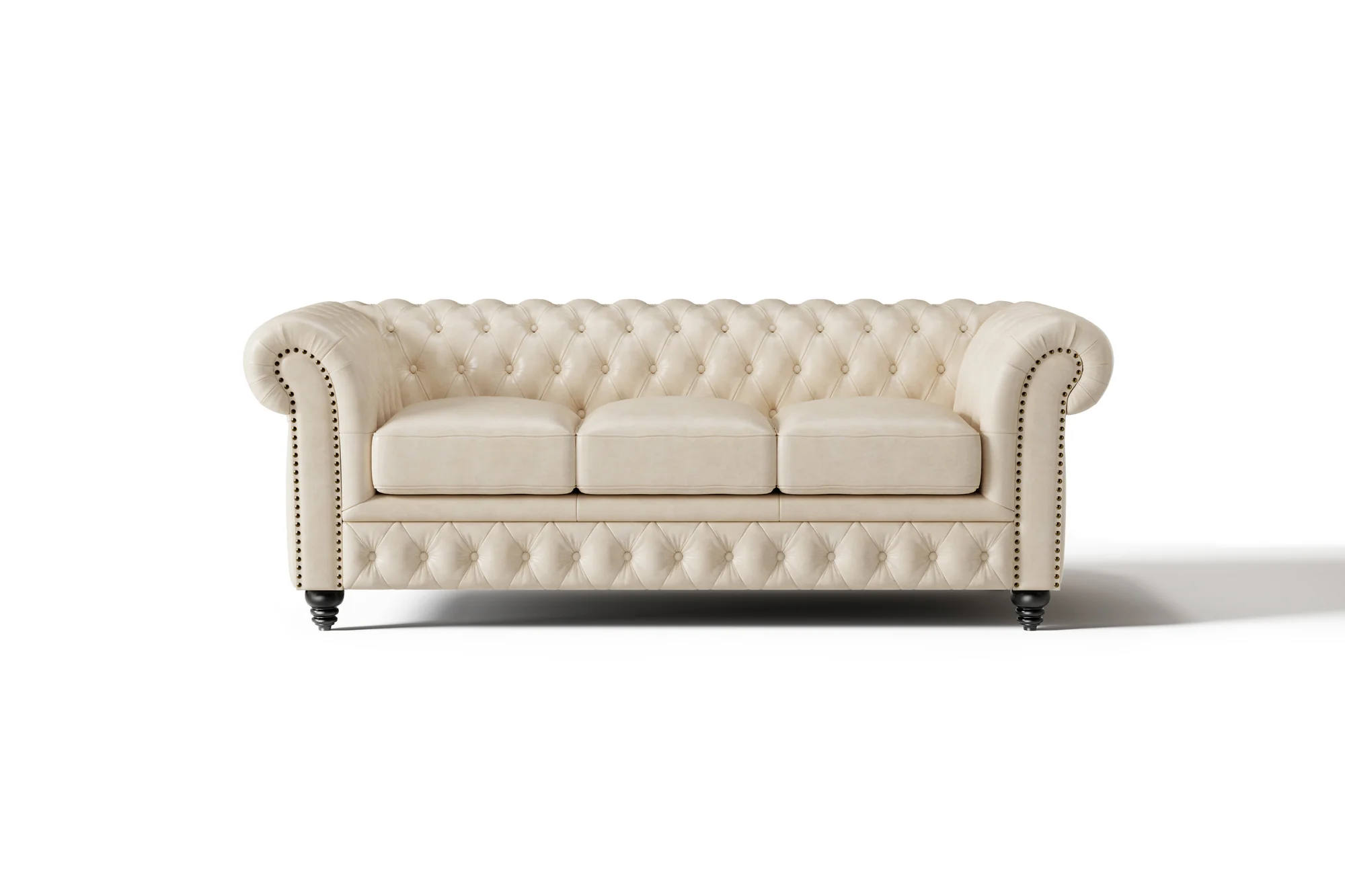 Parma Leather Chesterfield Lounge - Image 7