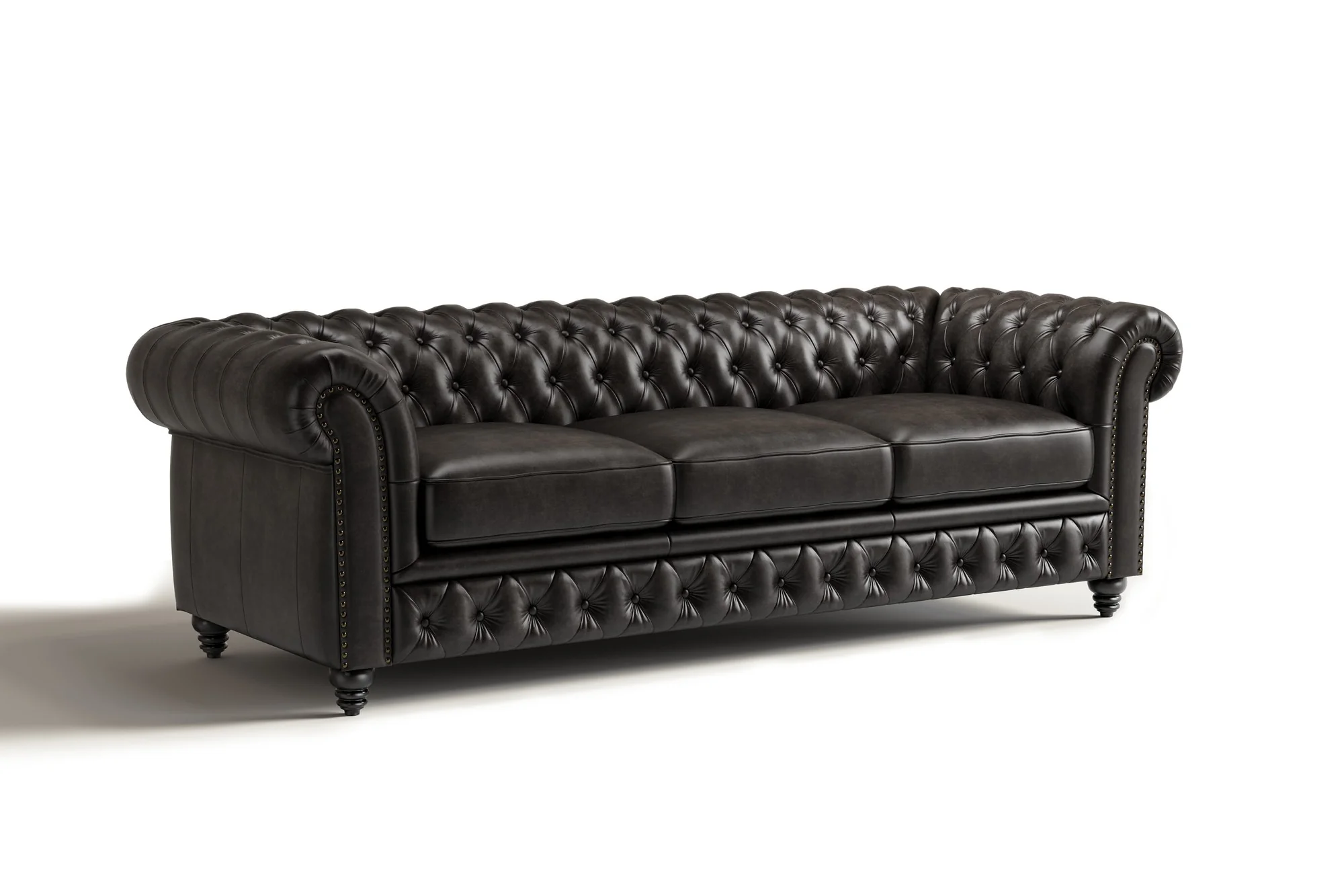 Parma Leather Chesterfield Lounge - Image 70
