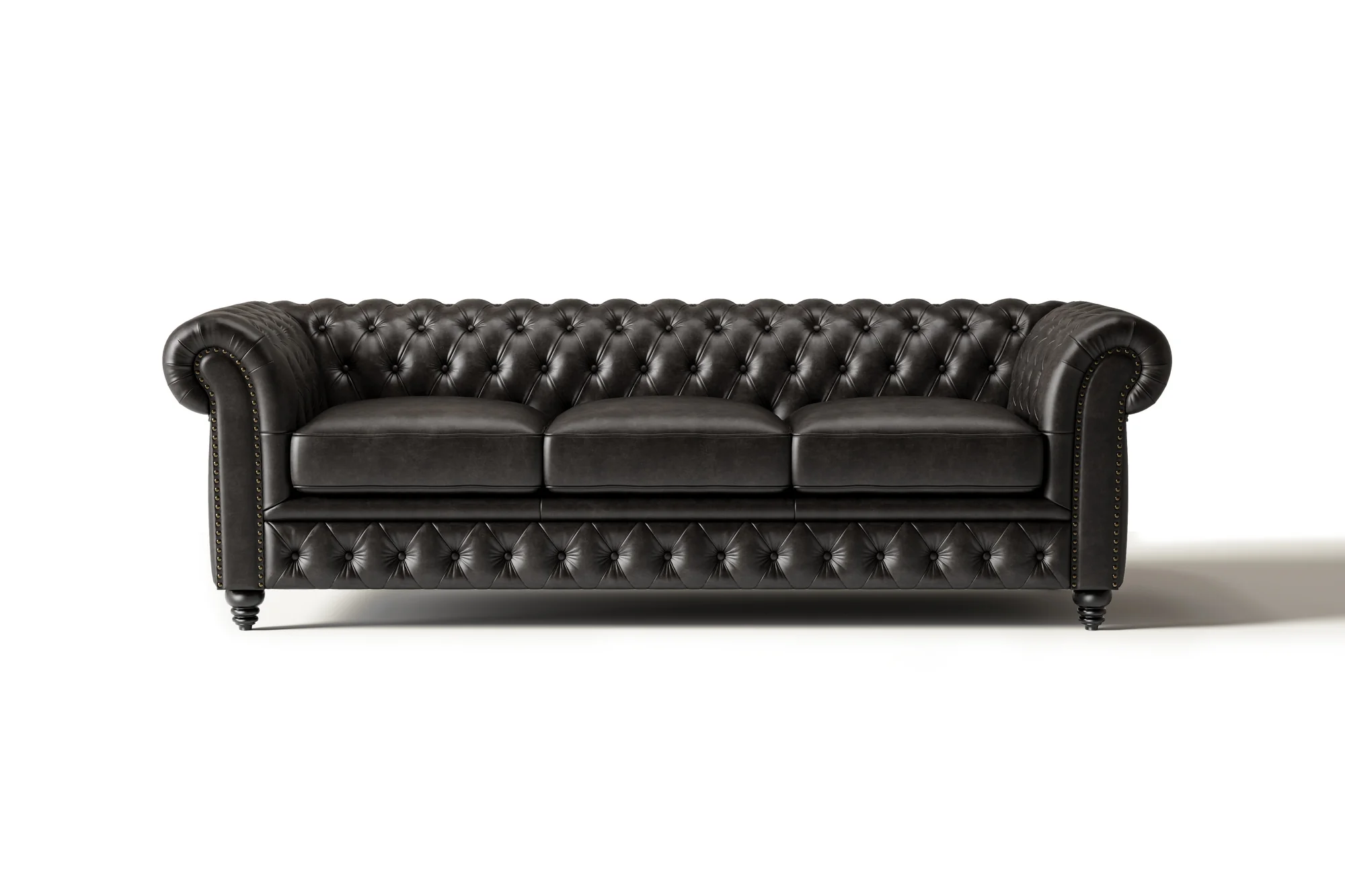 Parma Leather Chesterfield Lounge - Image 76