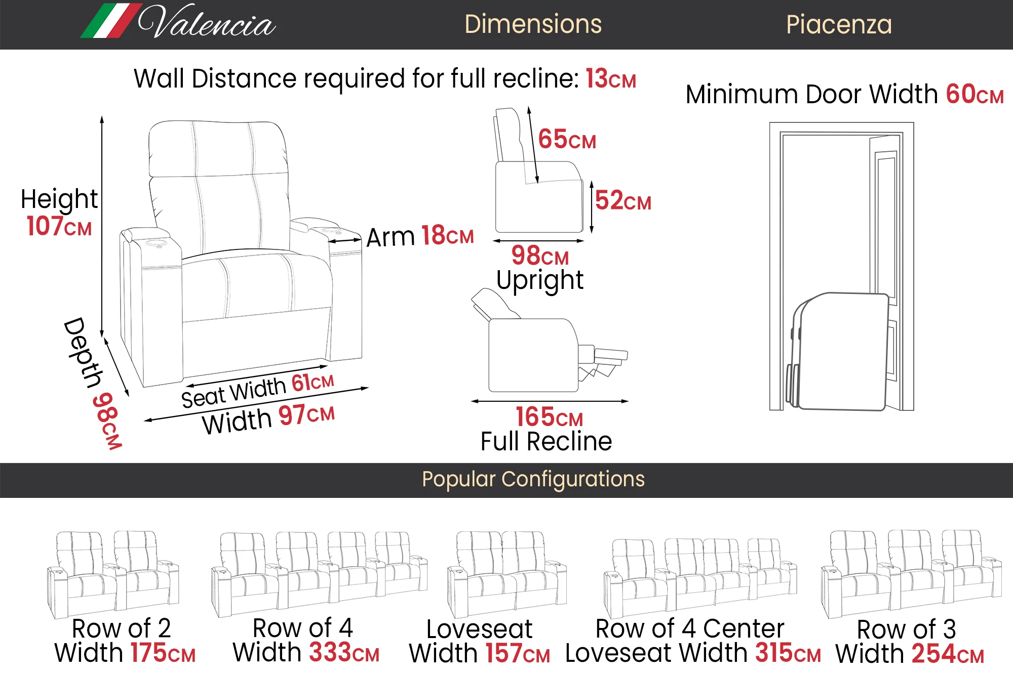 Piacenza Luxury Home Theater Lounge - Image 13