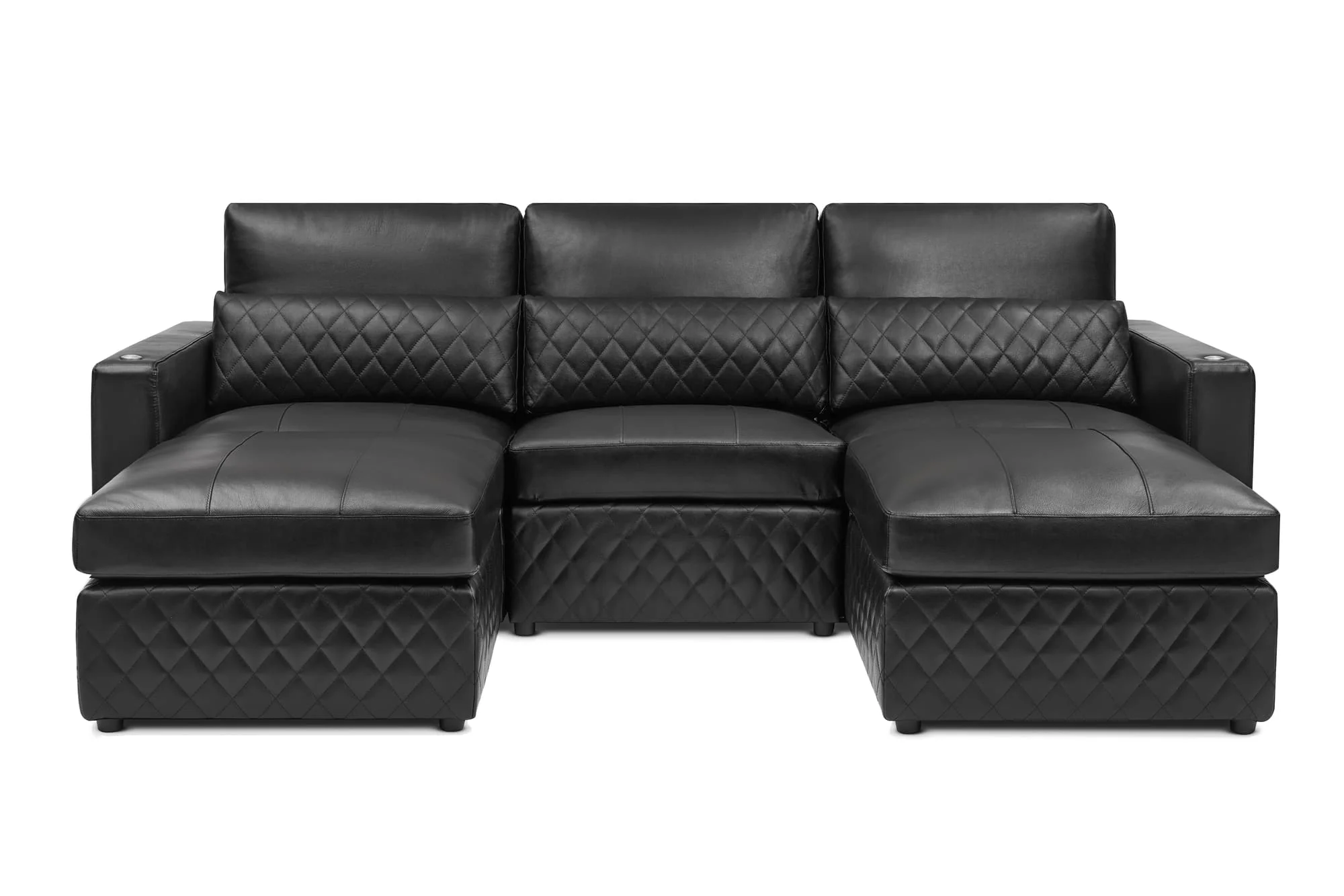 Pisa Leather Lounge Sectional - Image 14