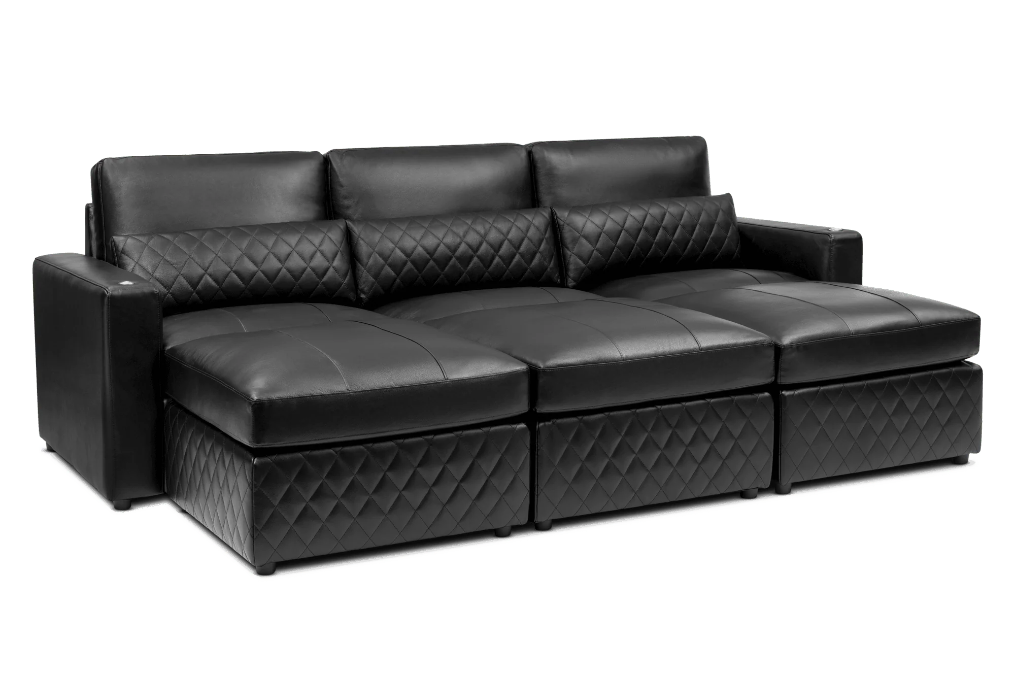Pisa Leather Lounge Sectional - Image 17