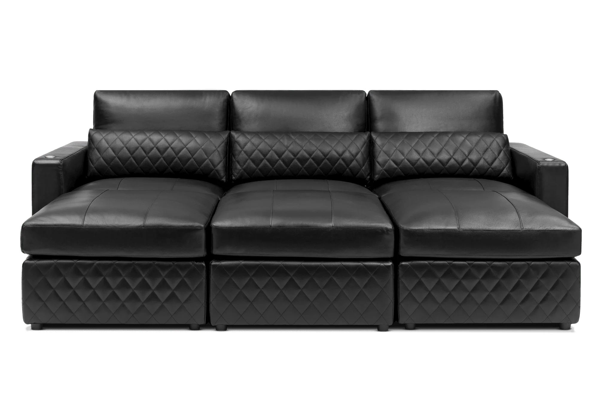 Pisa Leather Lounge Sectional - Image 19