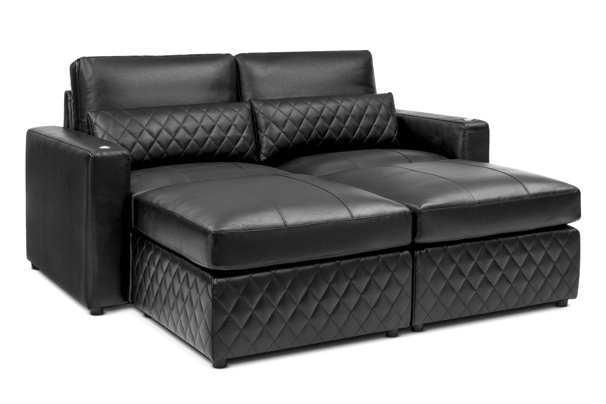 Pisa Leather Lounge Sectional - Image 23