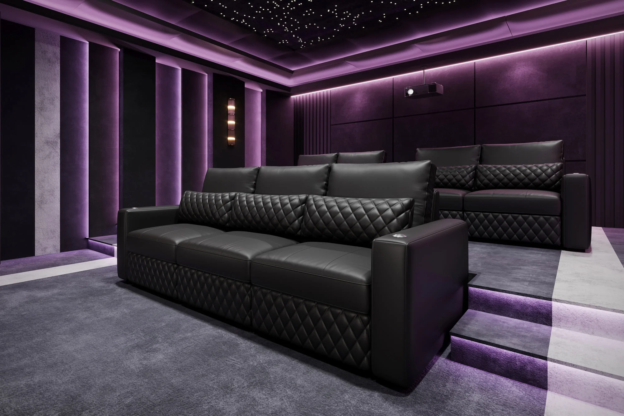Pisa Leather Lounge Sectional - Image 4