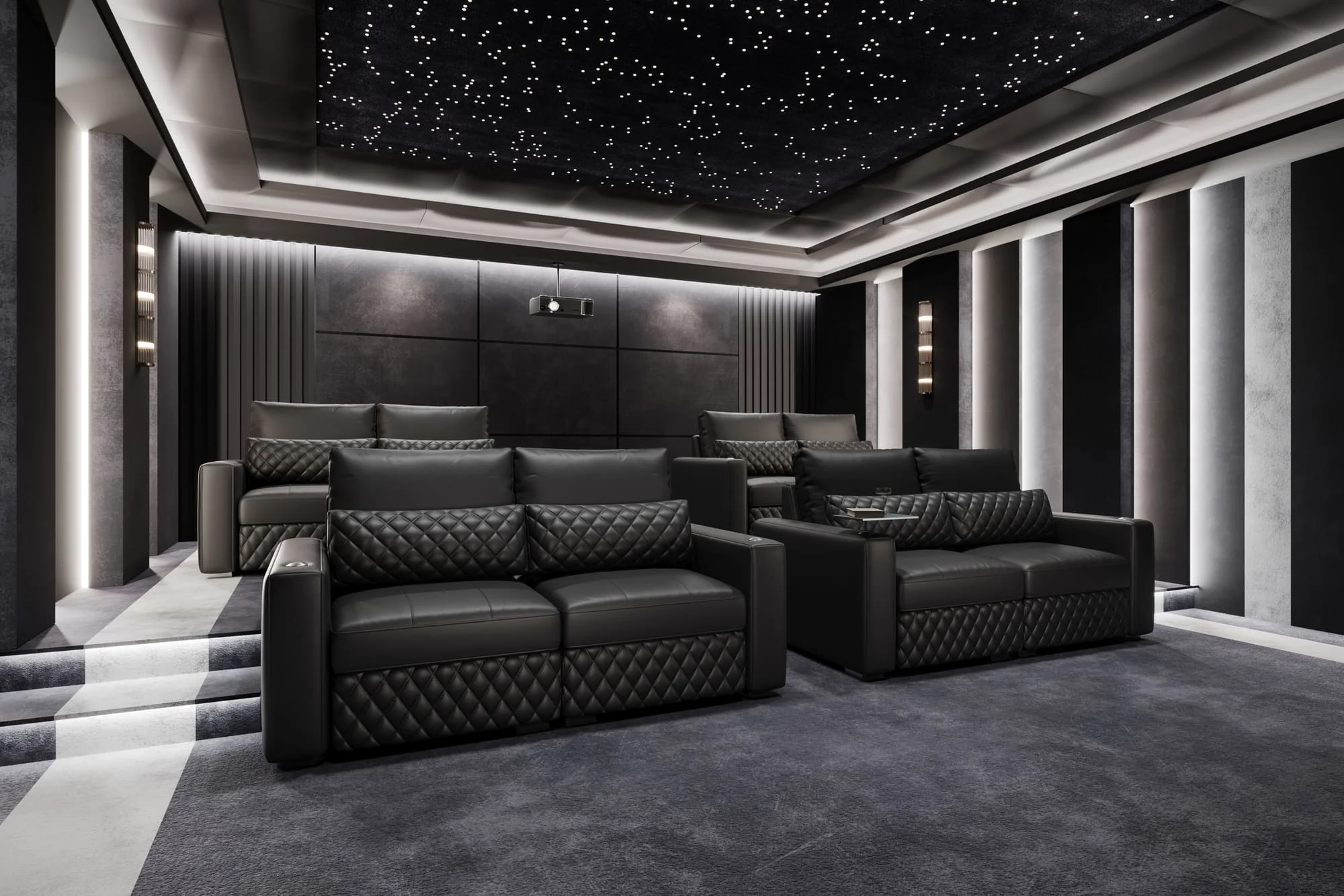 Pisa Leather Lounge Sectional - Image 6