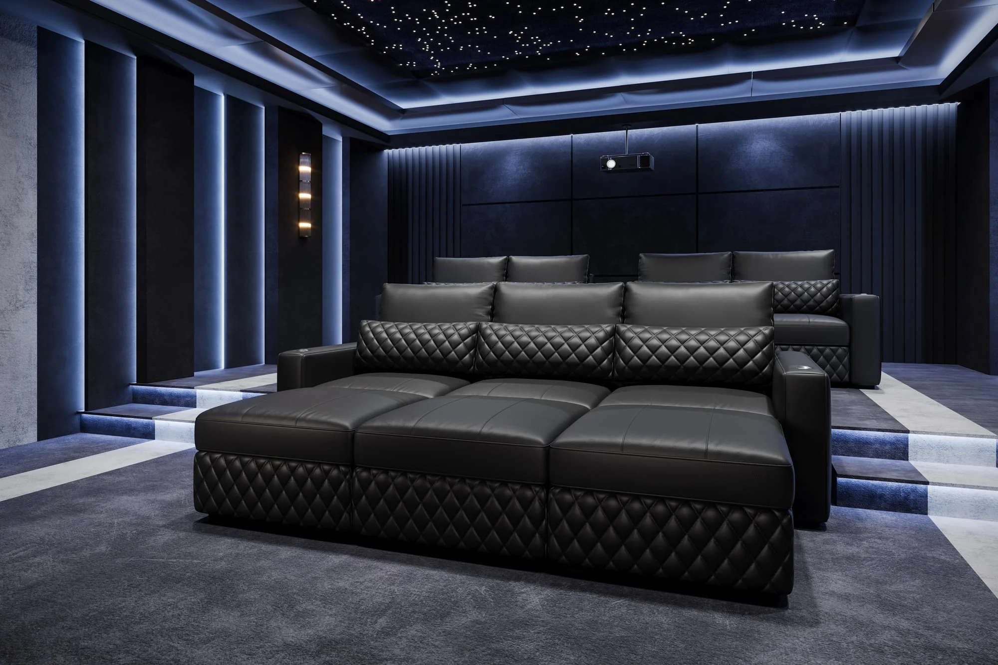 Pisa Leather Lounge Sectional - Image 8