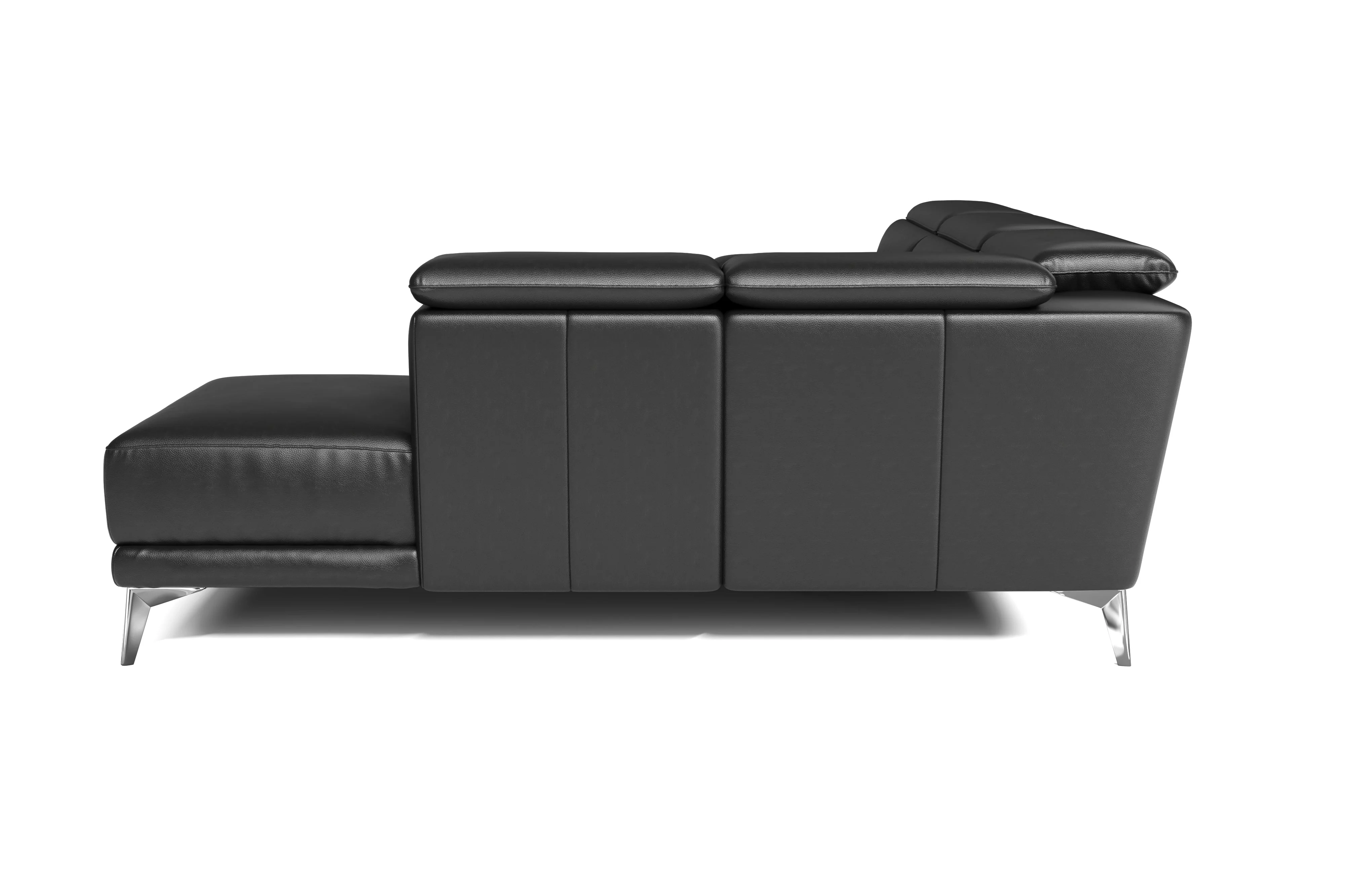 Pista Leather Reclining Sectional Lounge - Image 107