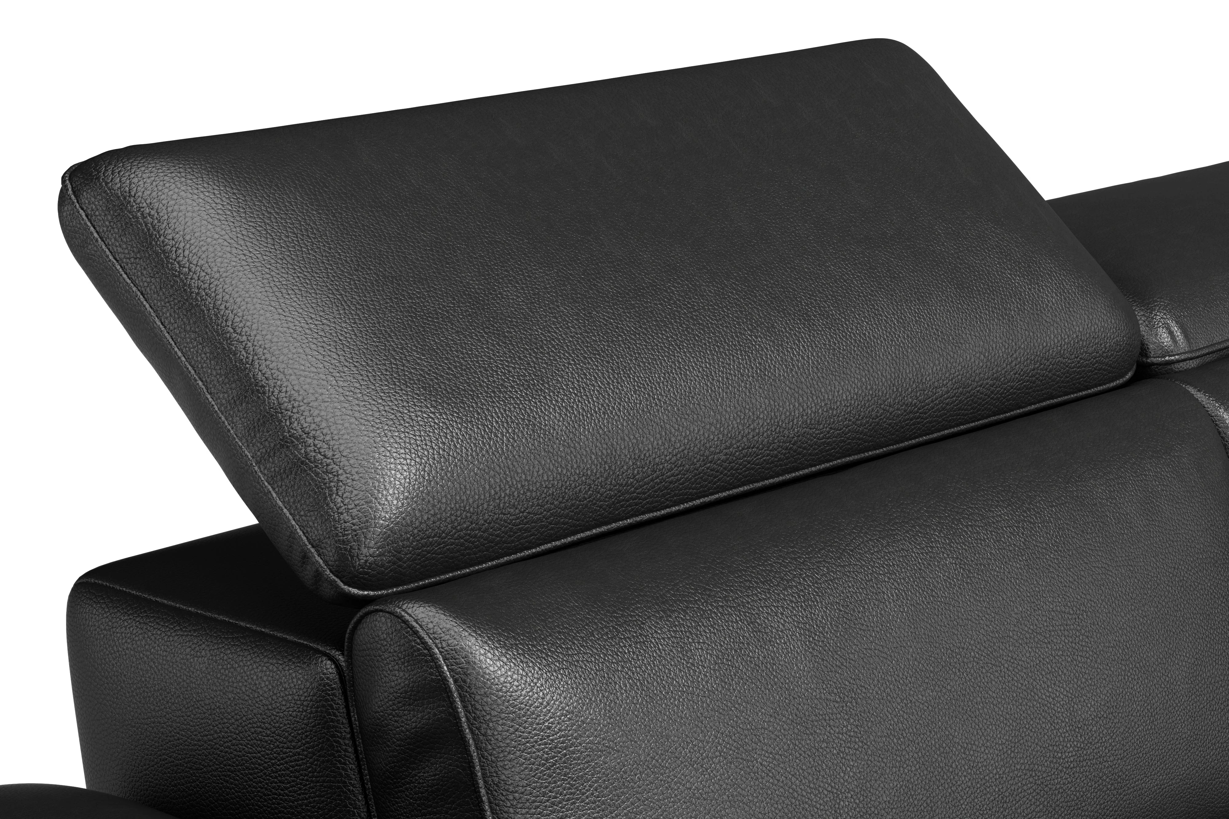 Pista Leather Reclining Sectional Lounge - Image 109