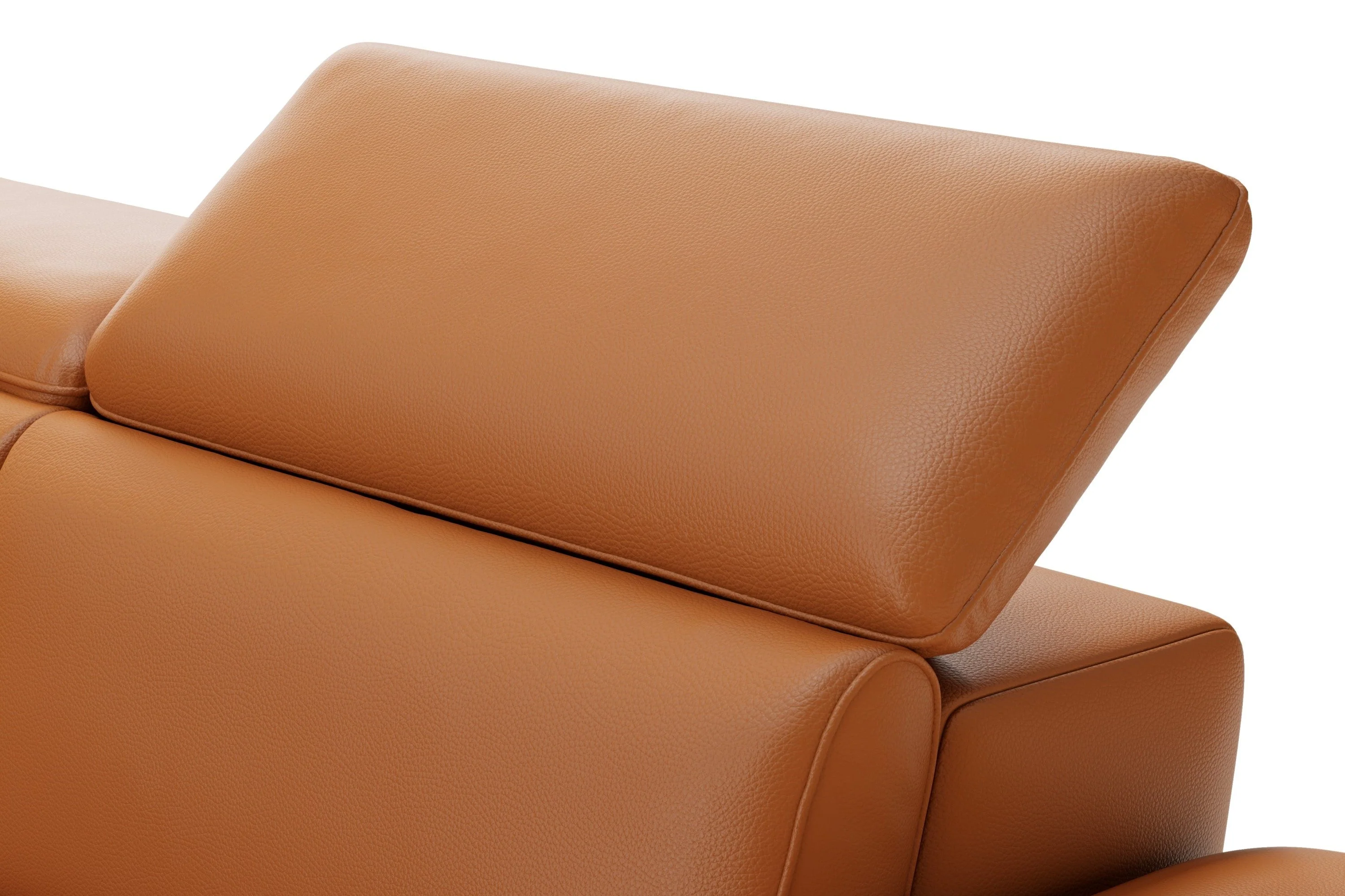 Pista Leather Reclining Sectional Lounge - Image 7