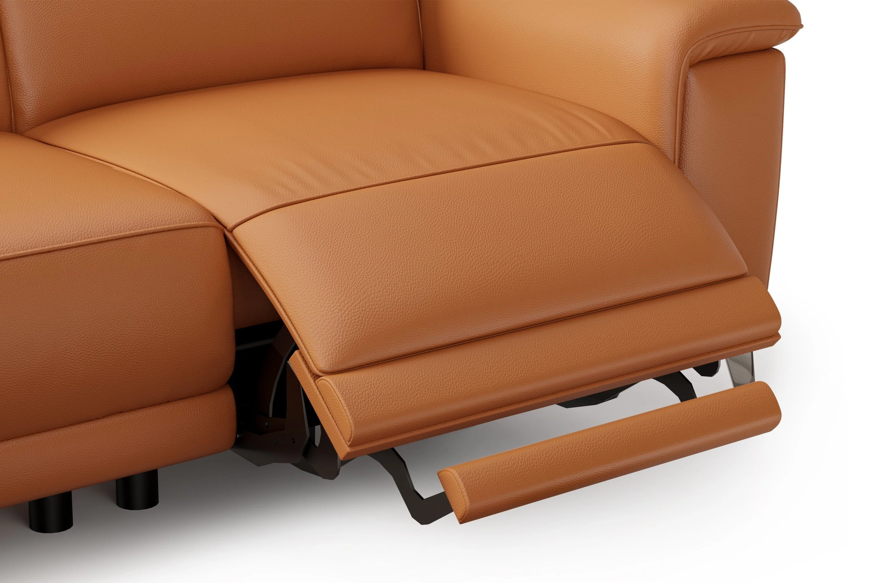 Pista Leather Reclining Sectional Lounge - Image 8