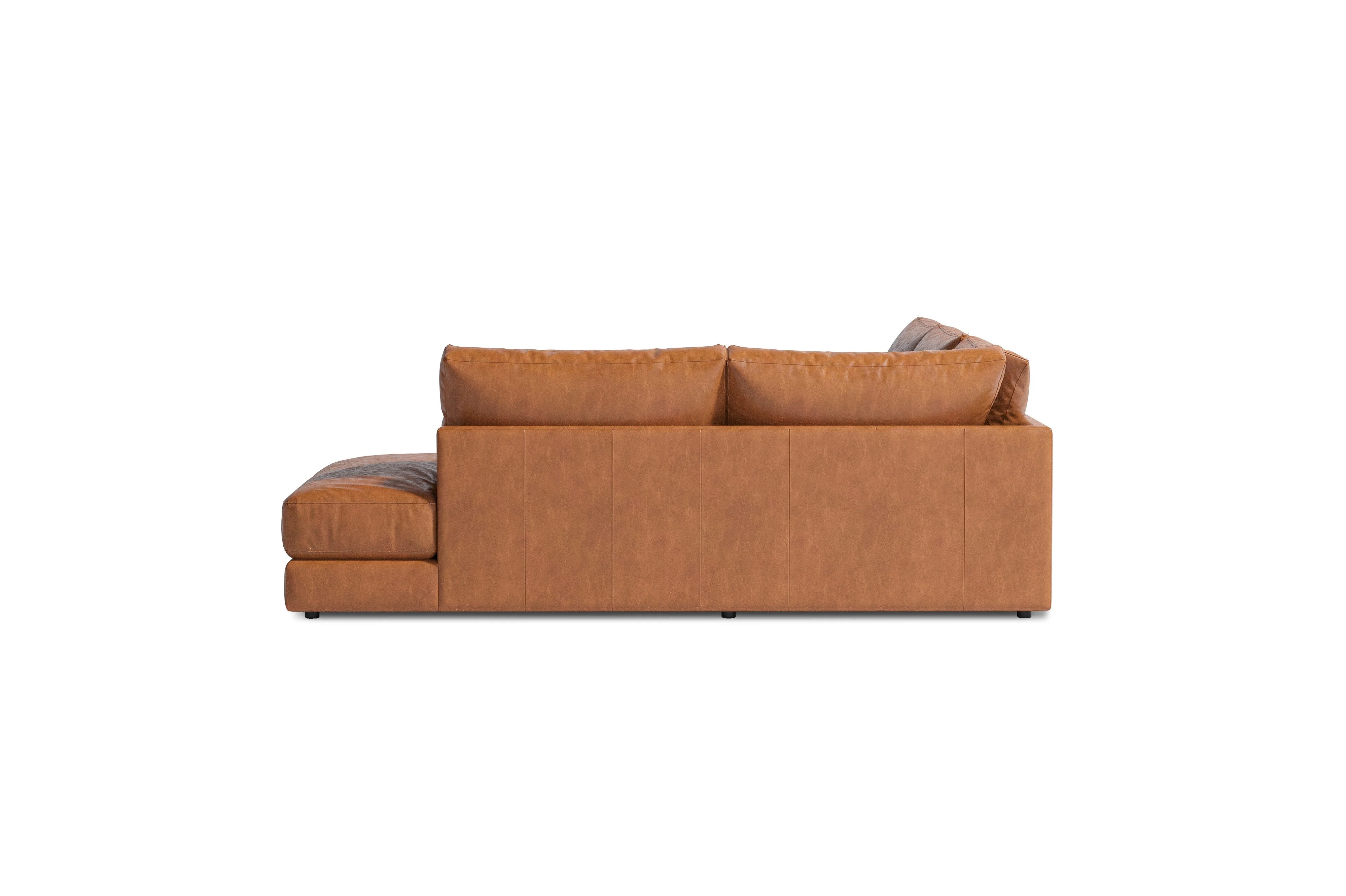 Serena Leather Sectional Lounge - Image 16