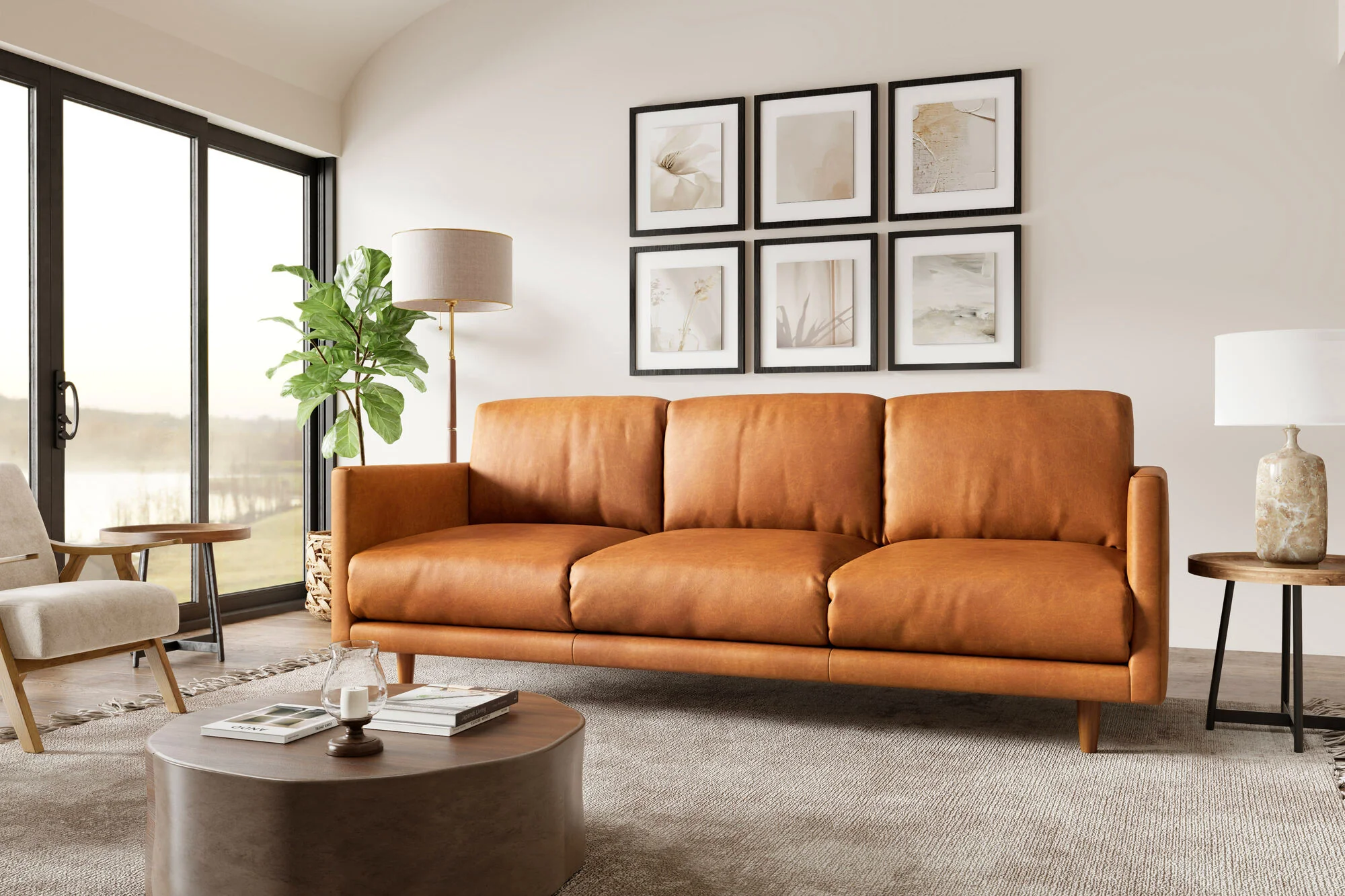 Toulon Leather Lounge - Image 2