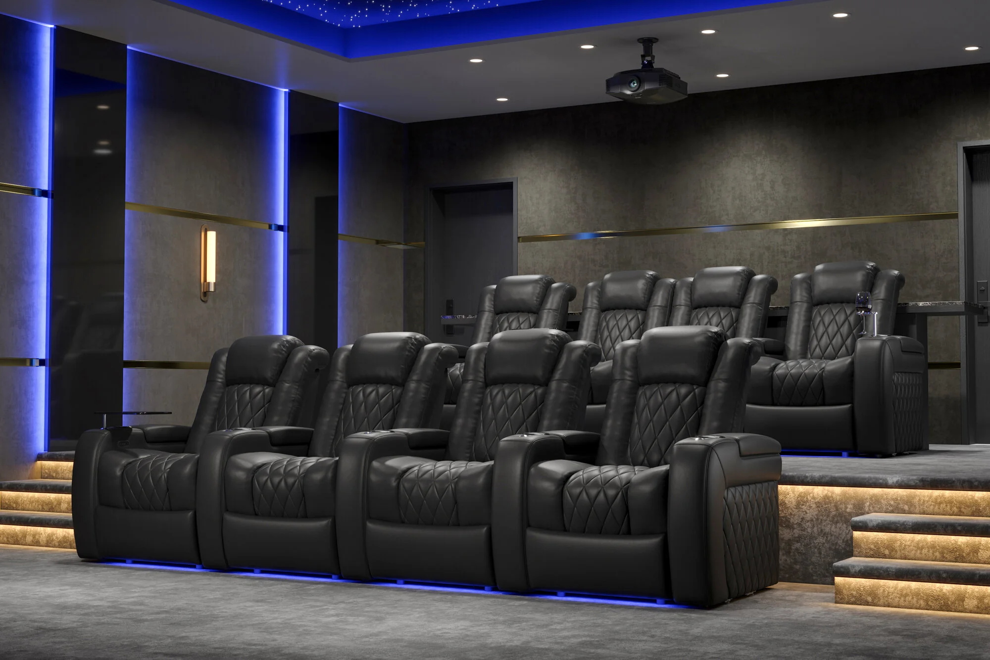Tuscany Home Theater Lounge - Image 3