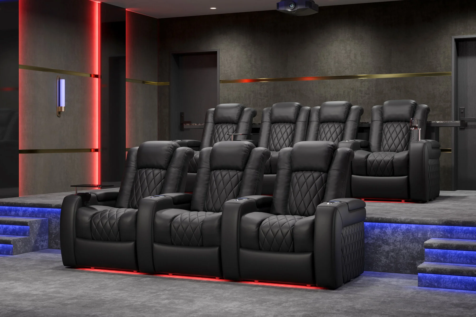 Tuscany Home Theater Lounge - Image 4