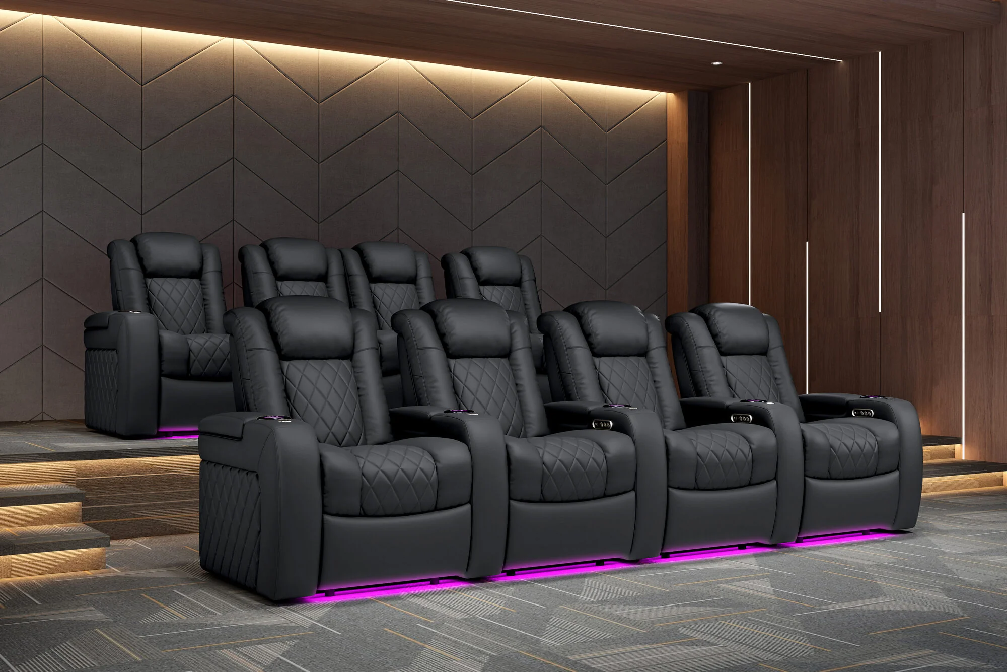 Tuscany Home Theater Lounge - Image 53