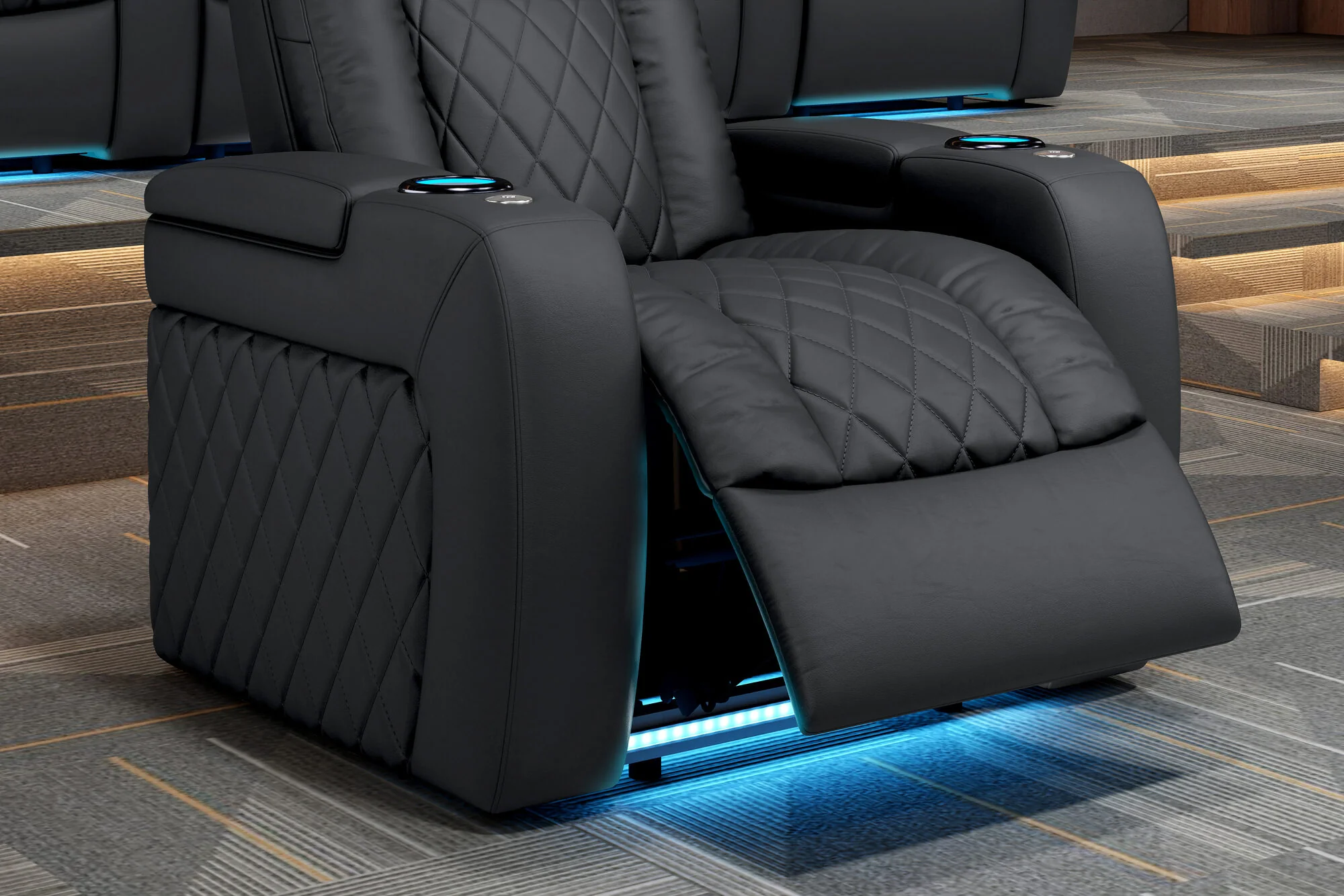 Tuscany Home Theater Lounge - Image 58