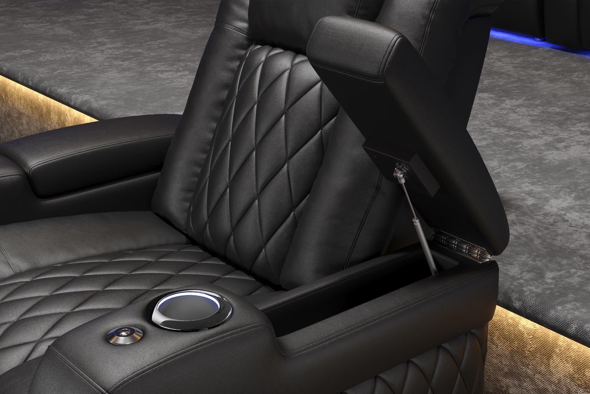 Tuscany Home Theater Lounge - Image 7