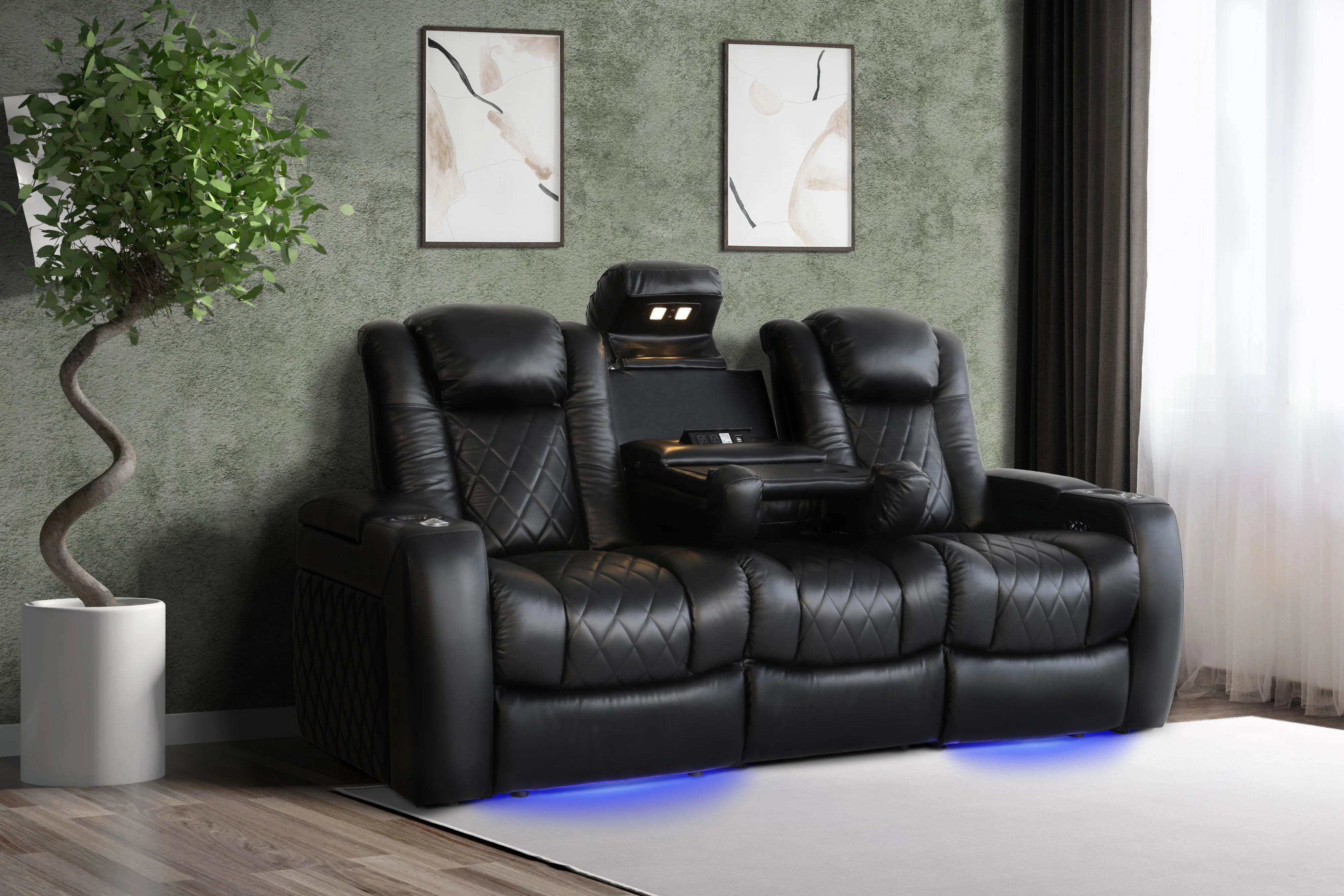 Tuscany Console Original Home Theater Lounge - Image 3