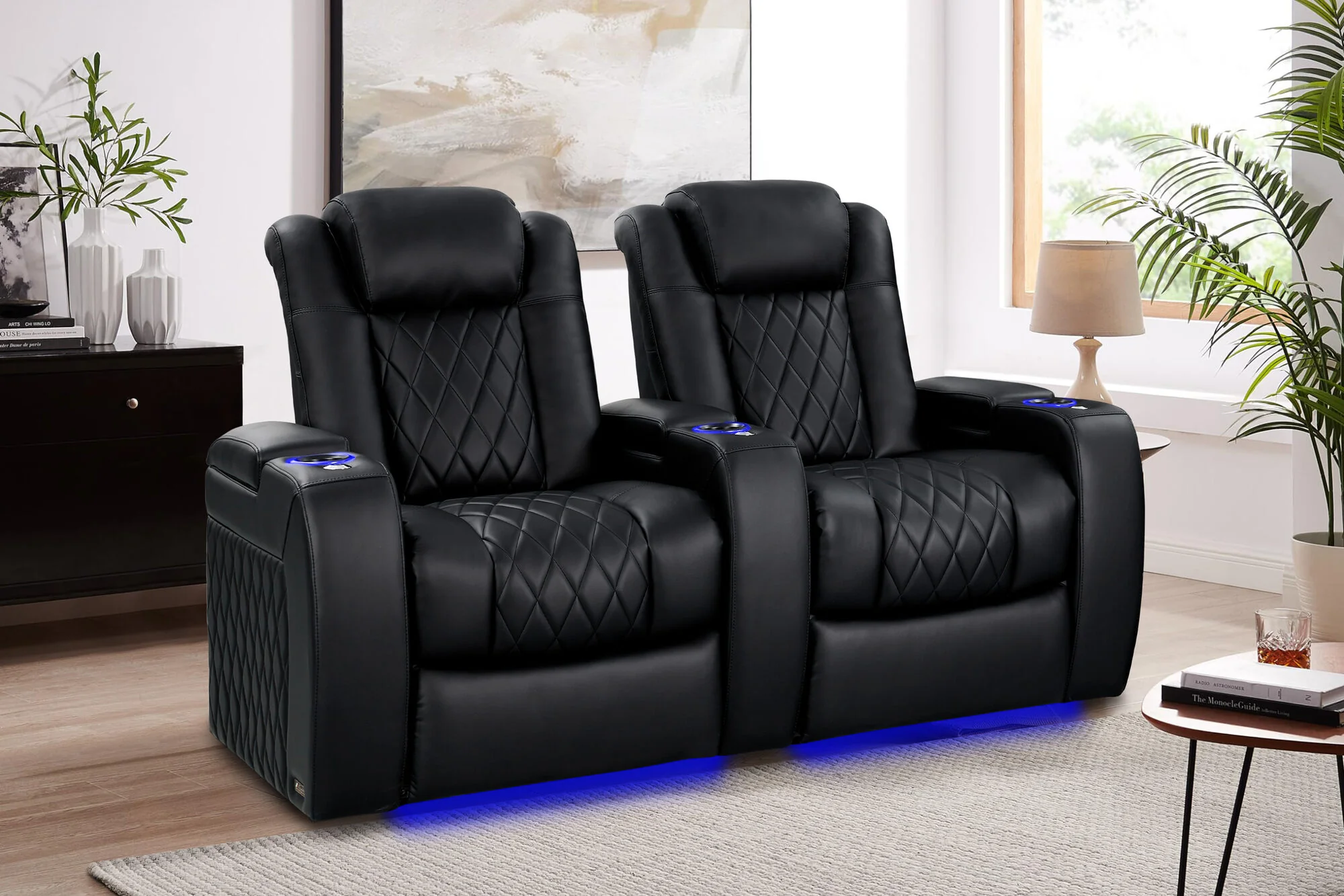 Tuscany Heat & Massage Home Theater Lounge - Image 3
