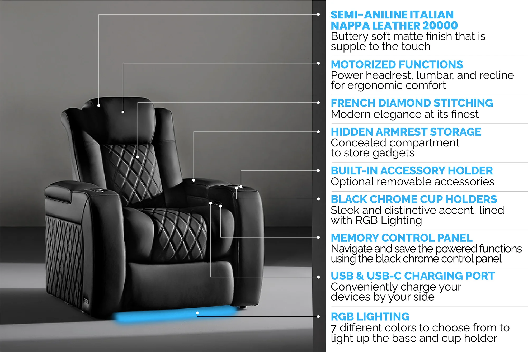 Tuscany Luxury Home Theater Lounge - Image 24
